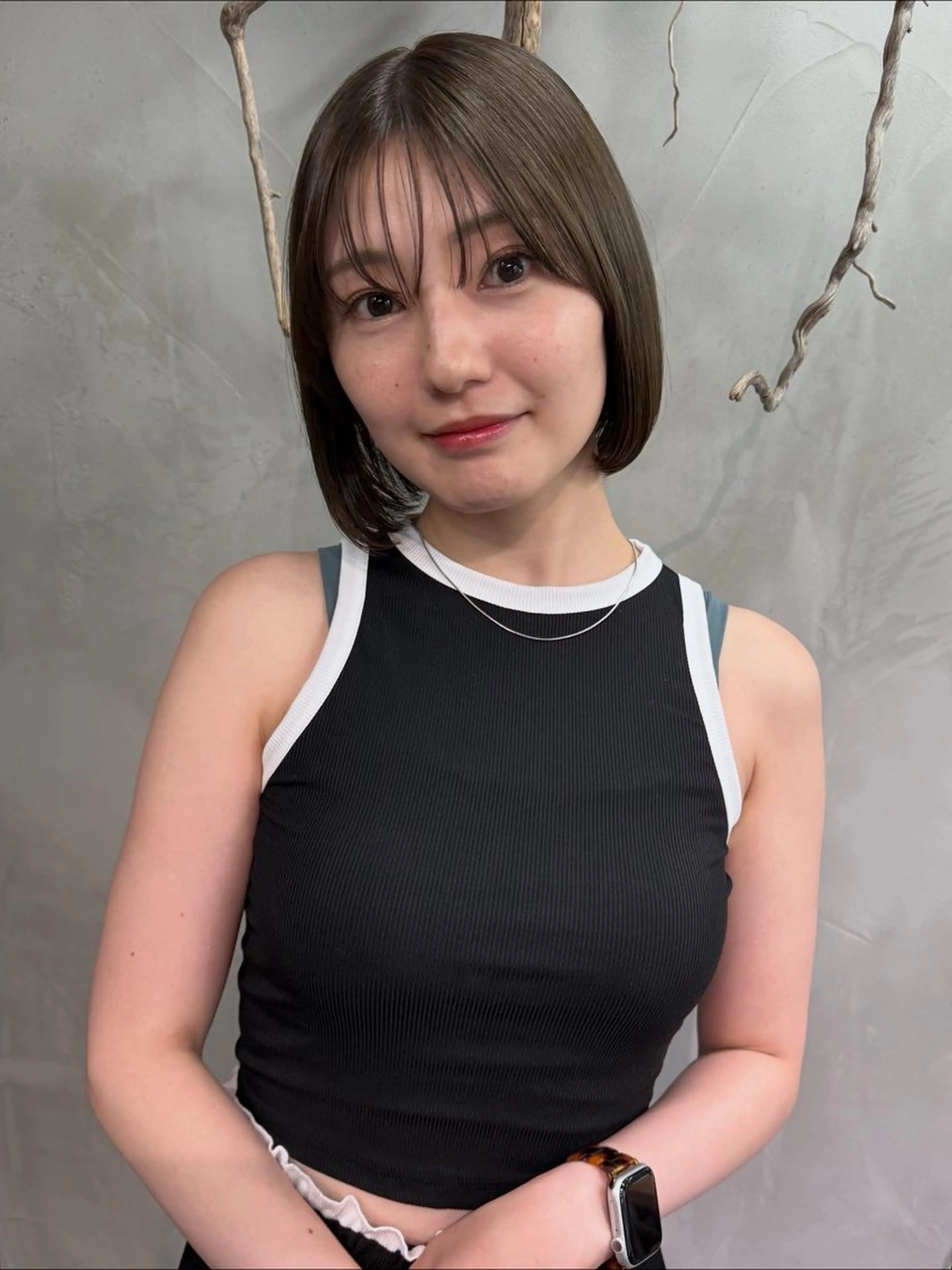 ショート カラー カット ヘアカラー RorriM natsuのヘアスタイル