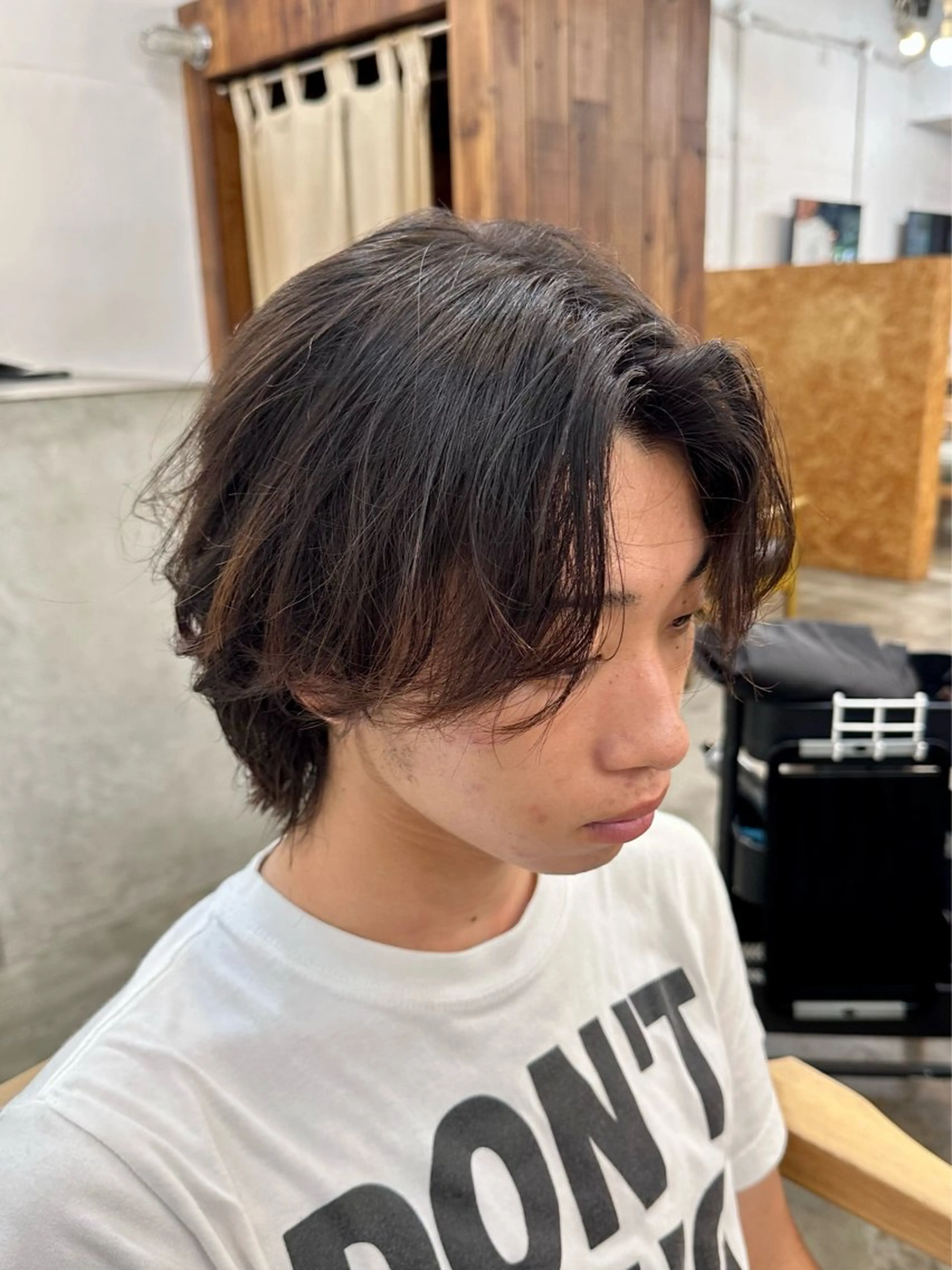 ミディアム メンズ カットモデル募集中/ たなかはやとのヘアスタイル