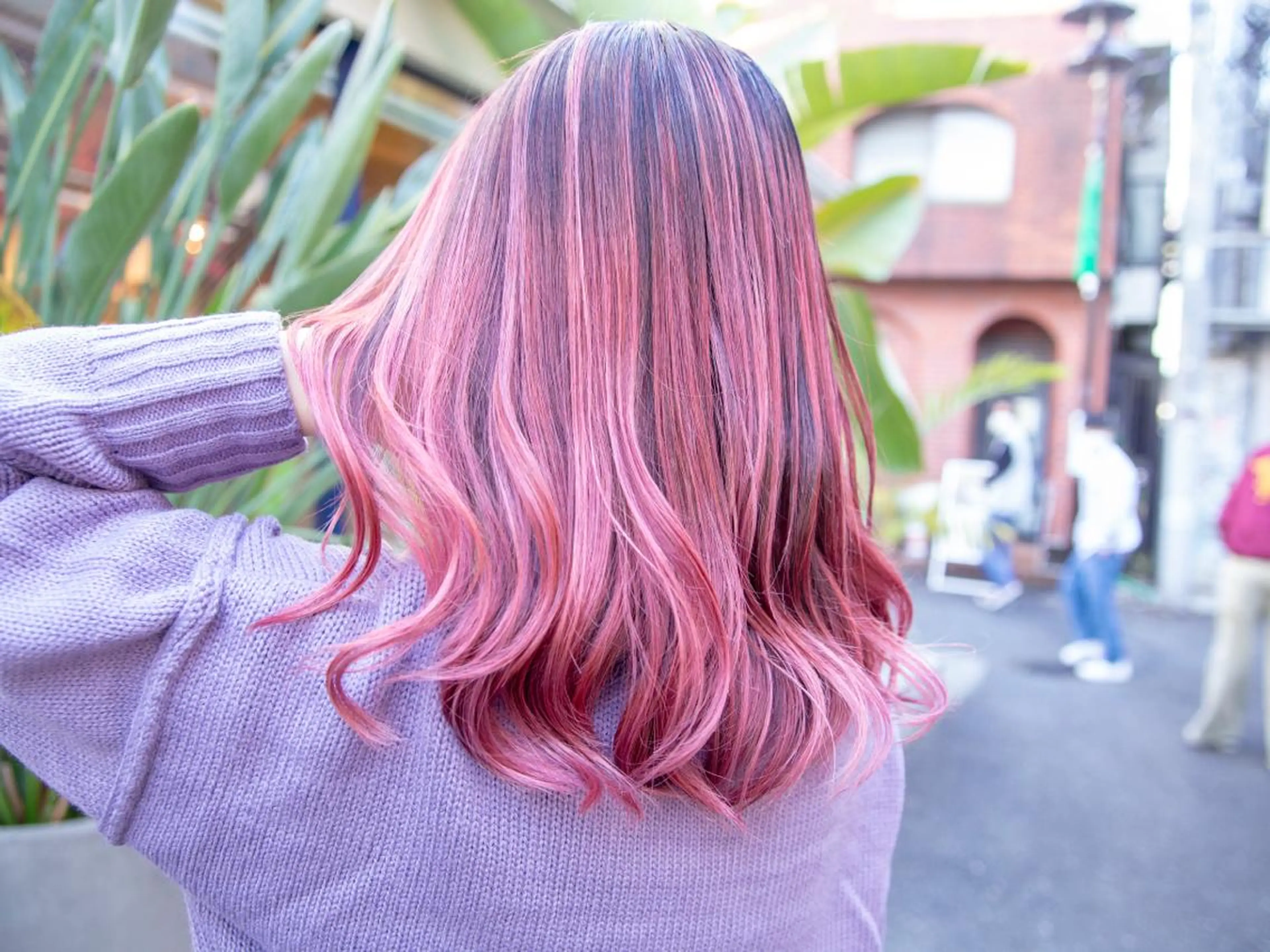 ロング カラー ヘアカラー Re:ta Hair 飯田淳平のヘアスタイル