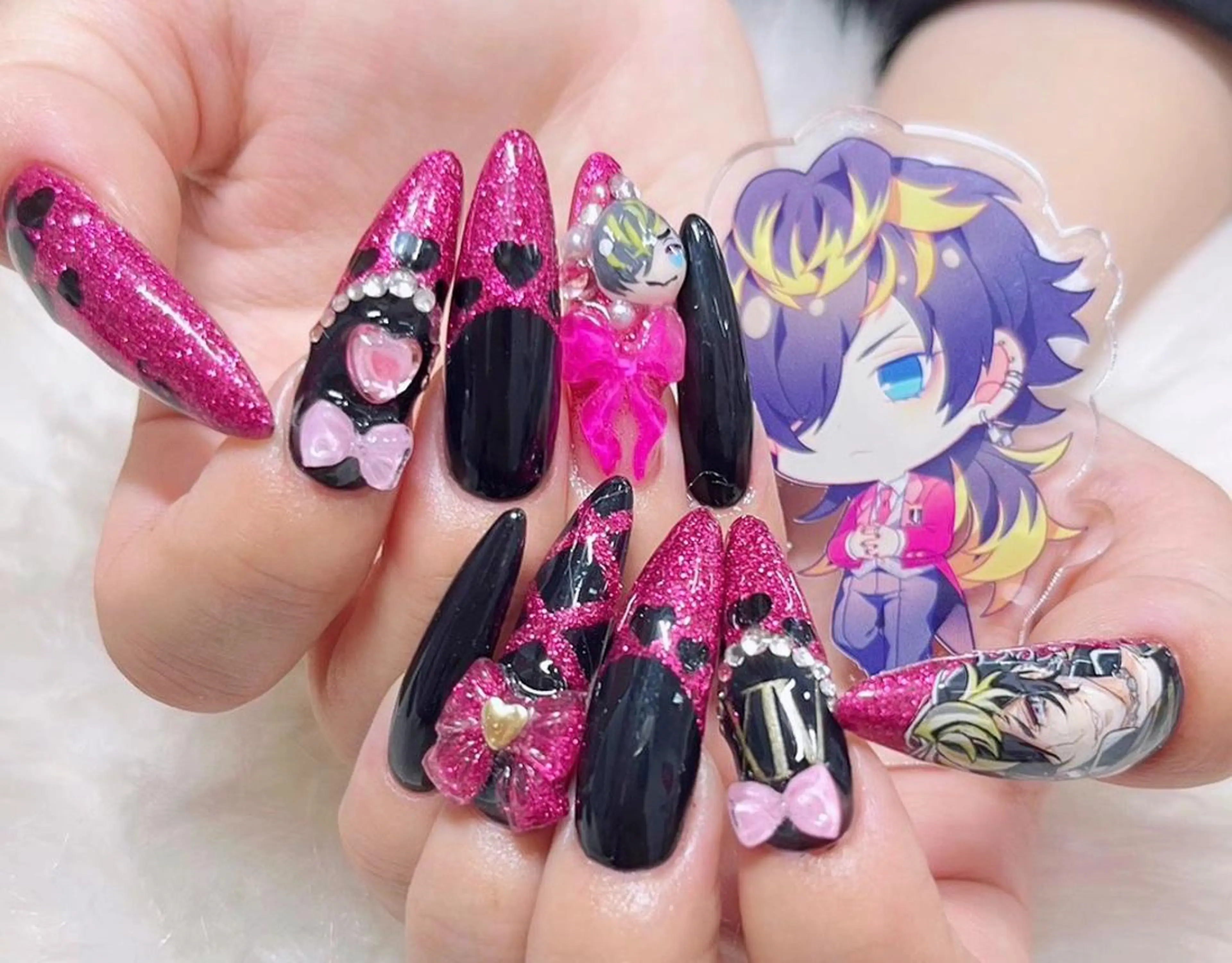 ネイル 成人式 スカルプネイル NAILSGOGO shibuyaのネイルデザイン