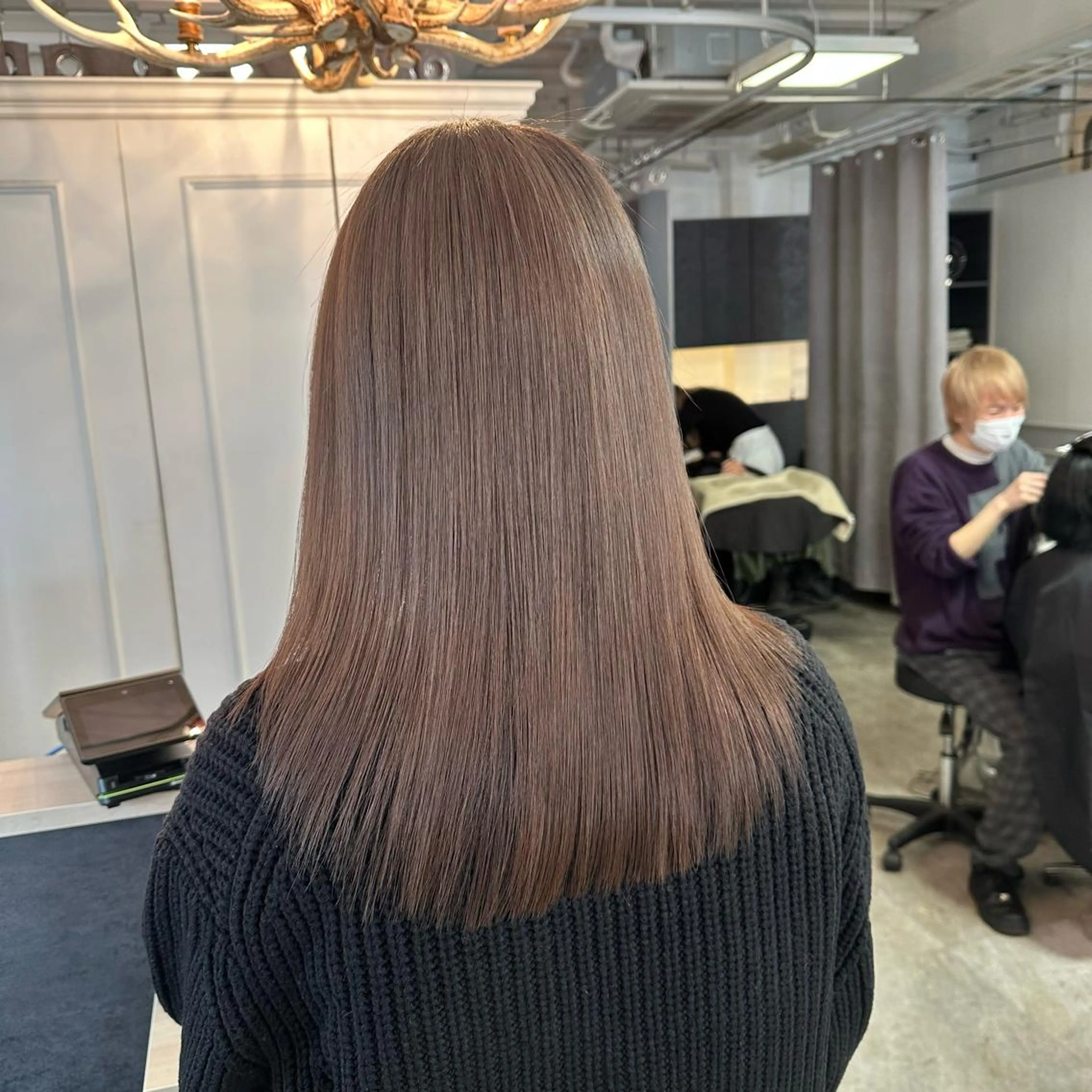 セミロング トリートメント CALAMARI所属・ツヤ髪髪質改善 yu-kiのヘアスタイル