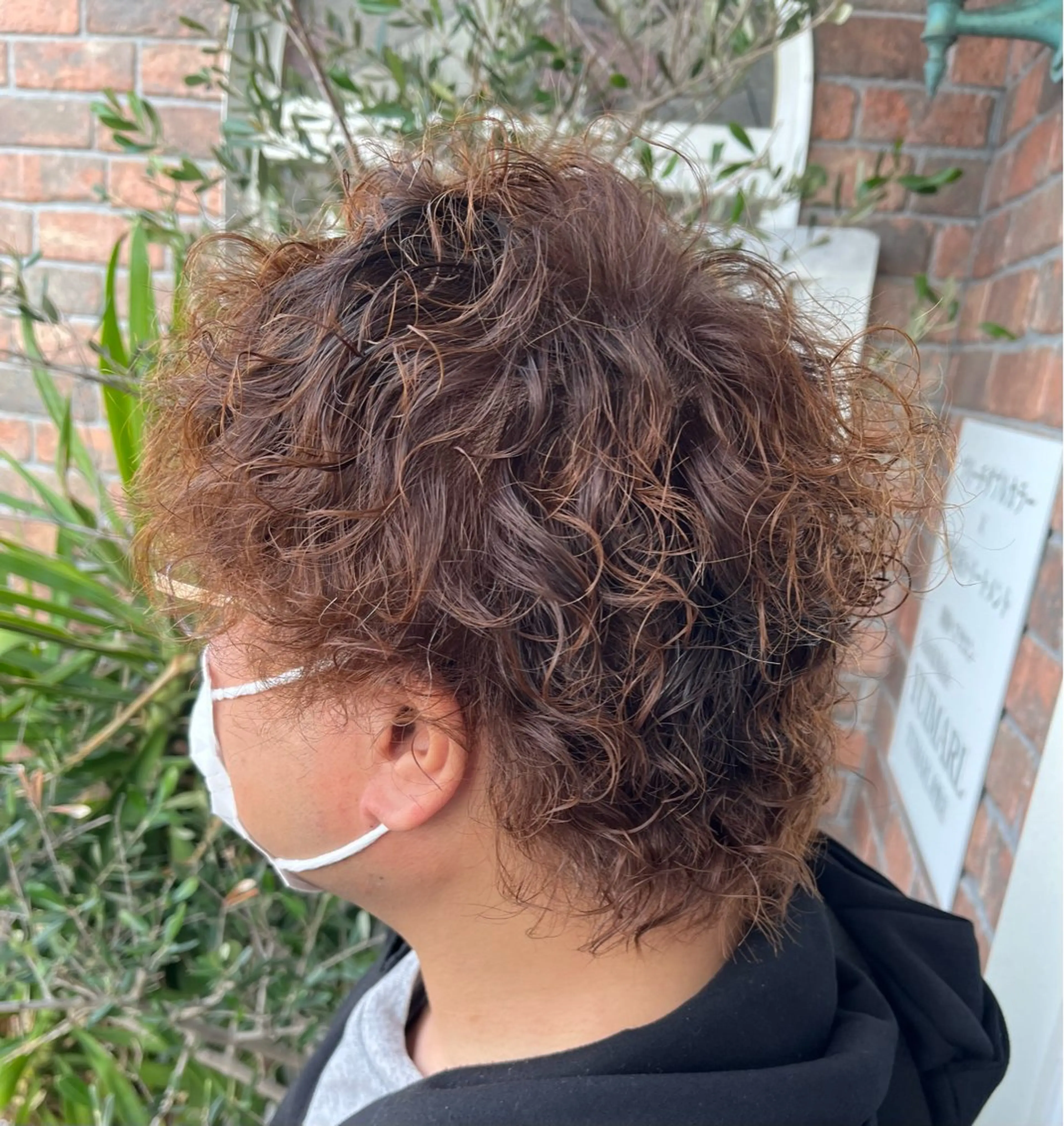 ショート パーマ ツイストスパイラルパーマ スパイラルパーマ カット パーマ YUIMARL 倉敷店🌸SAEのヘアスタイル