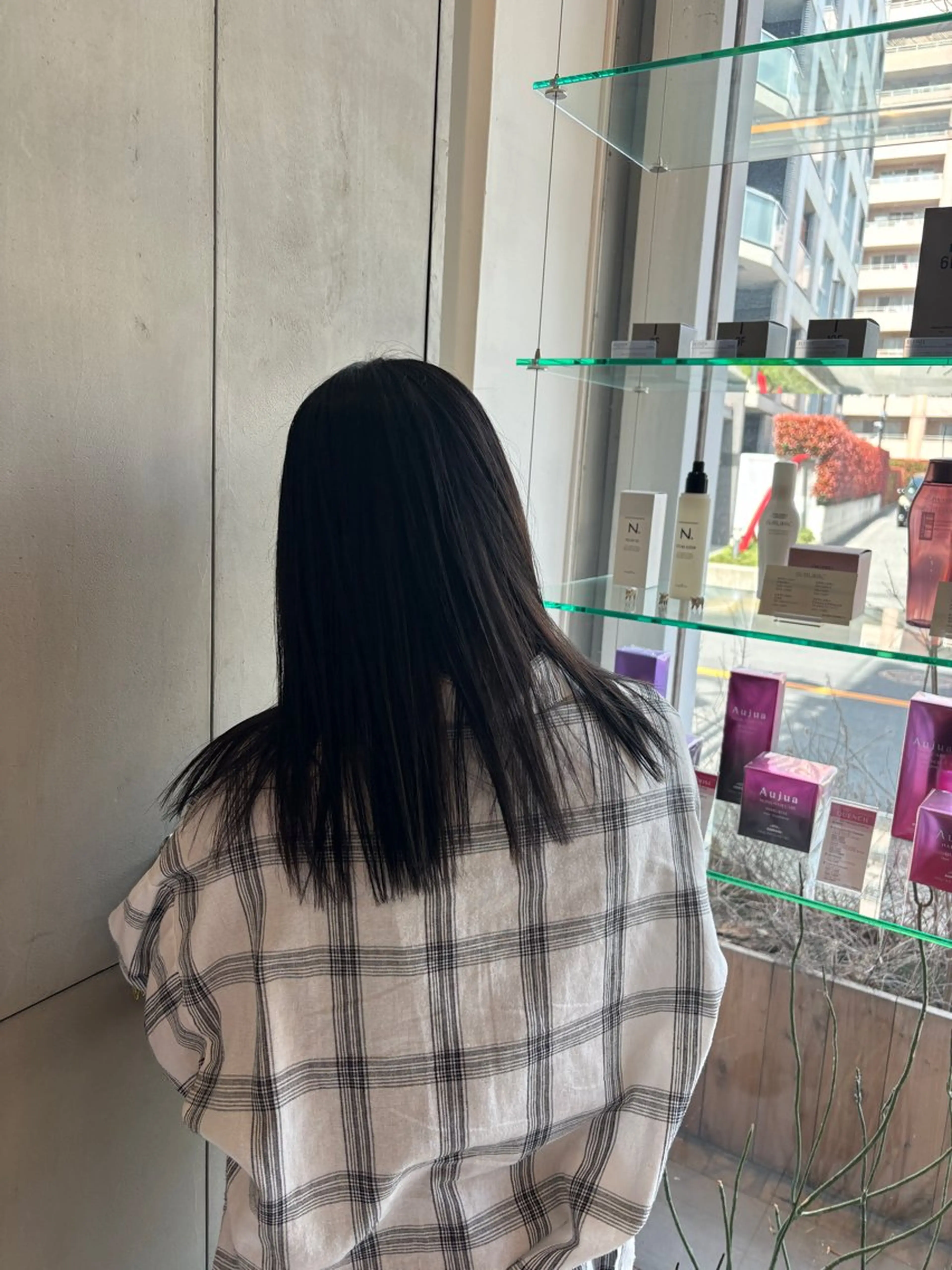 ミディアム カラー ヘアカラー ️🩵RINKA/ ハイトーンカラー🩵のヘアスタイル