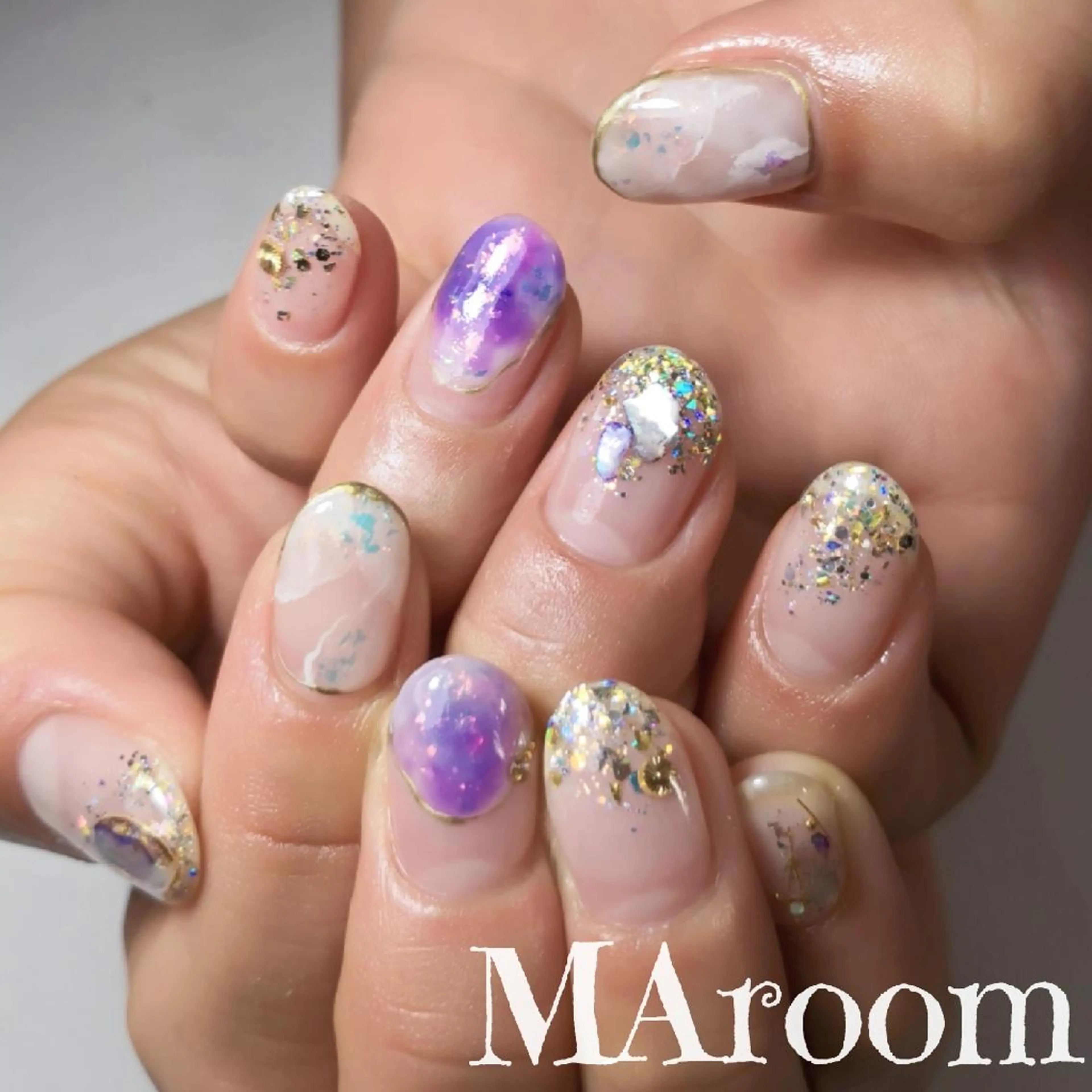 ネイル ＆MERCI所属・&MERCI nail maoのネイルデザイン
