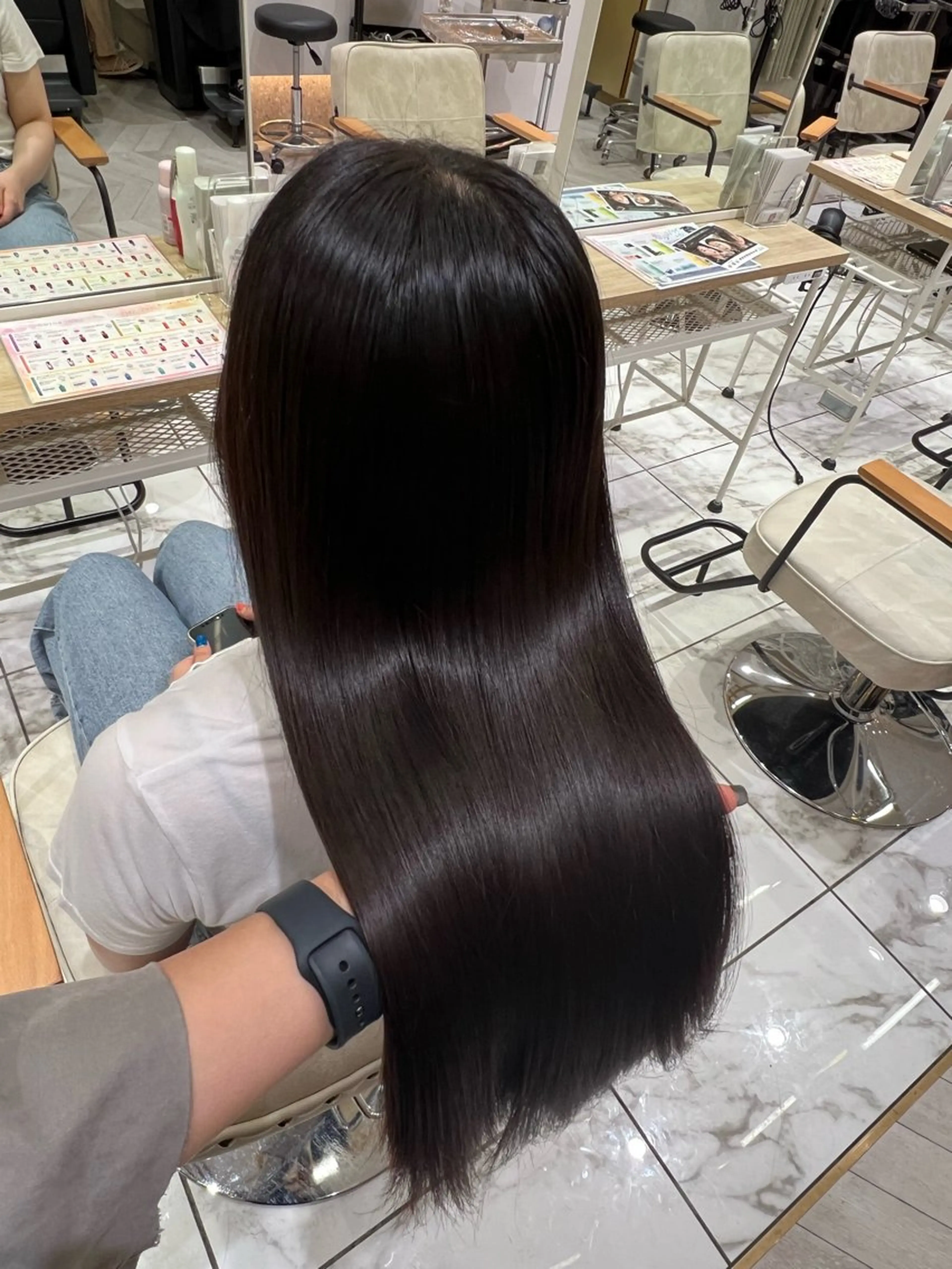 ロング ヘアカラー 学生人気no.1 🦋ナツミのヘアスタイル