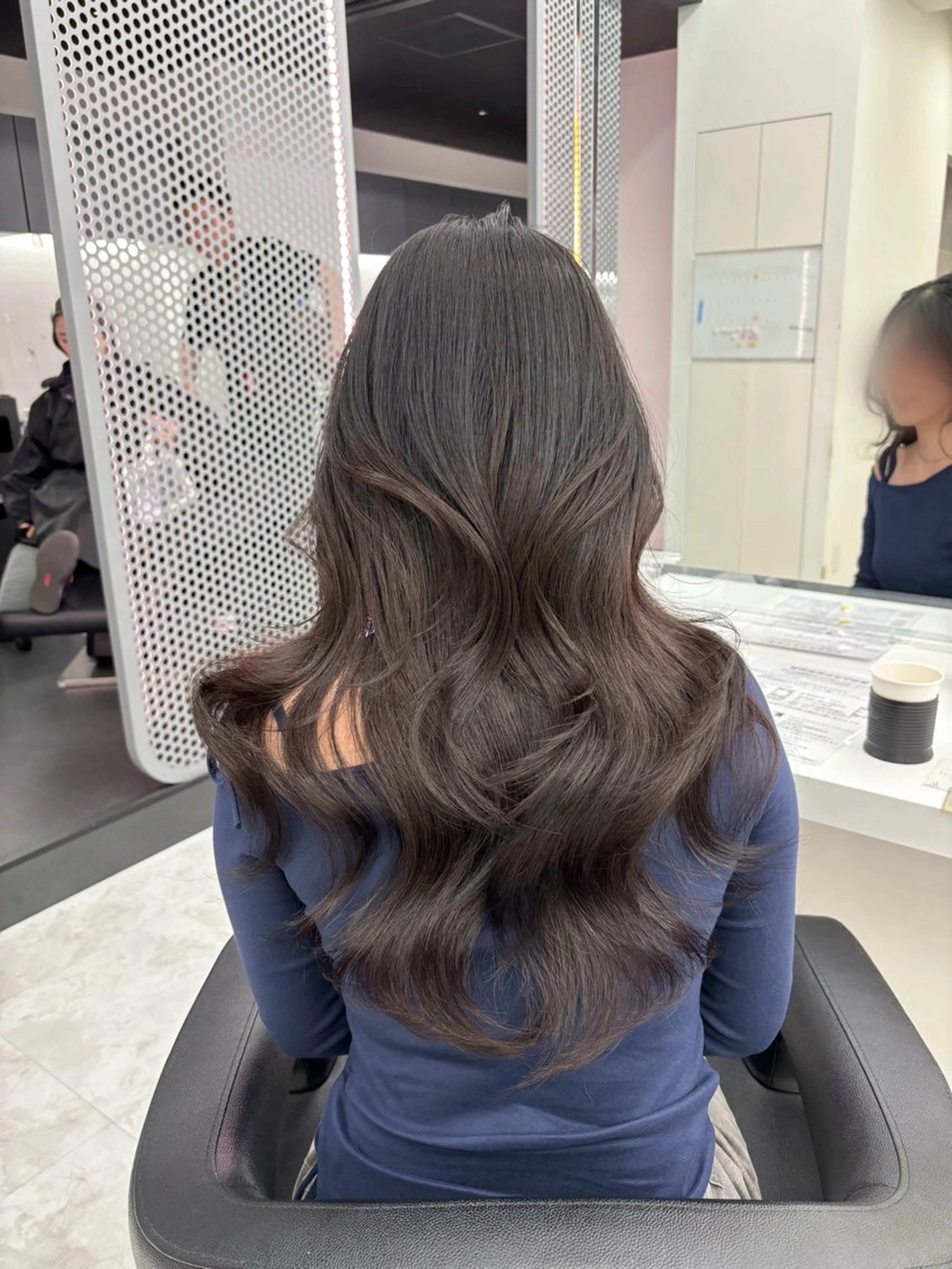 ロング カラー カット ヘアカラー トリートメント ヘッドスパ ヘアセット 表参道ハッシュカット レイヤー/リノンのヘアスタイル