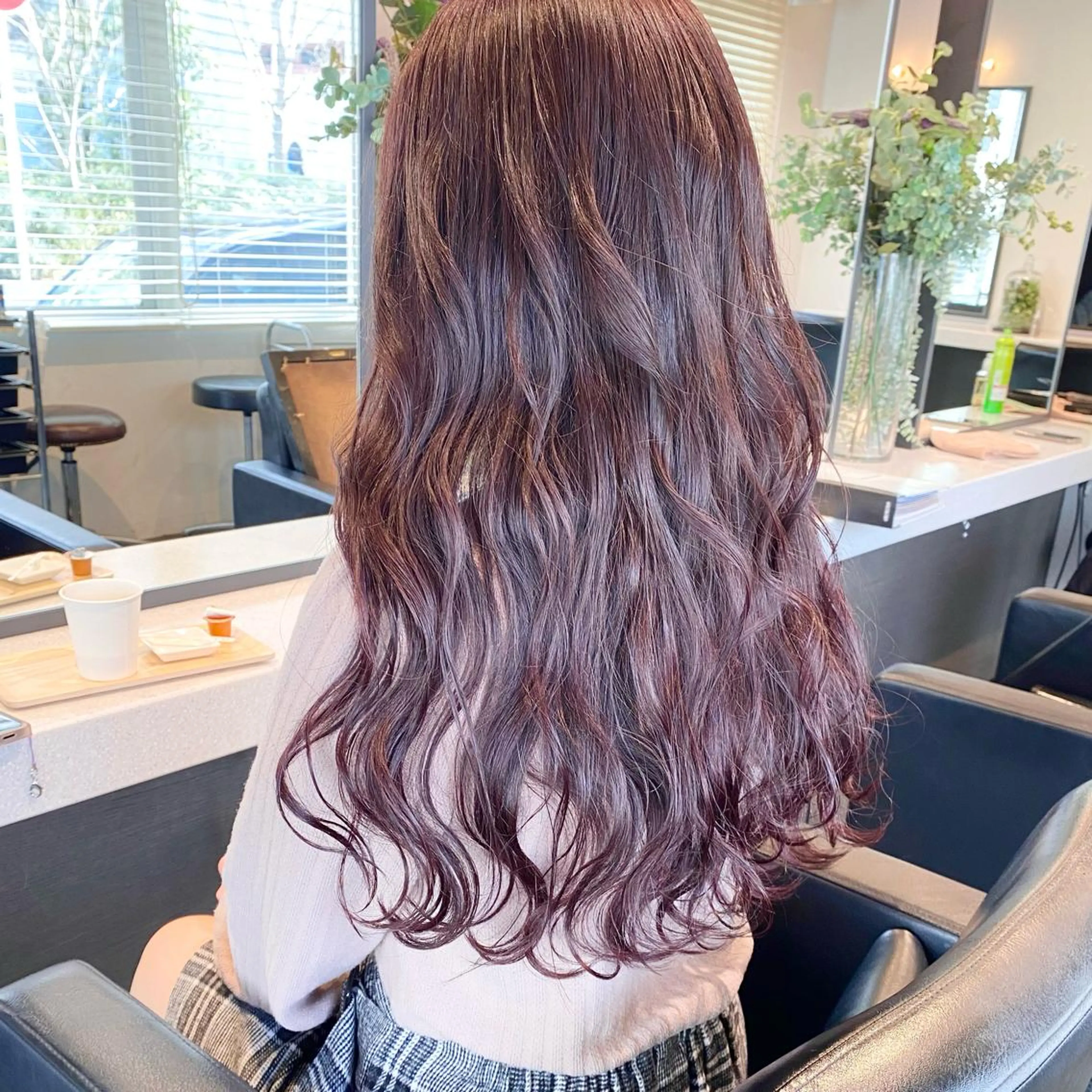 ロング カラー 💗ガーリーヘア🎀 saki💗のヘアスタイル