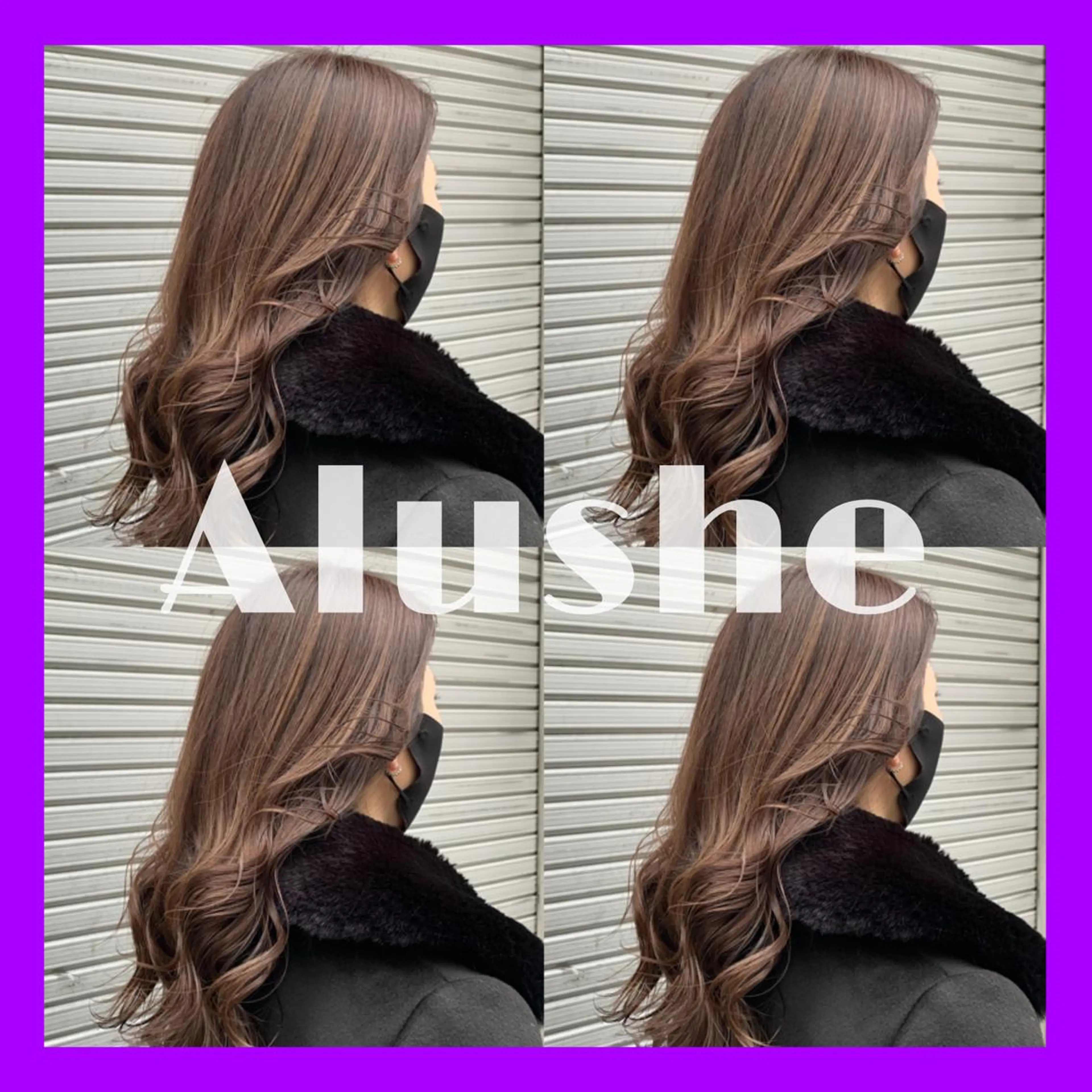 ロング カラー ヘアアレンジ 🦋韓国ヘア 坂本 菜摘🦋のヘアスタイル