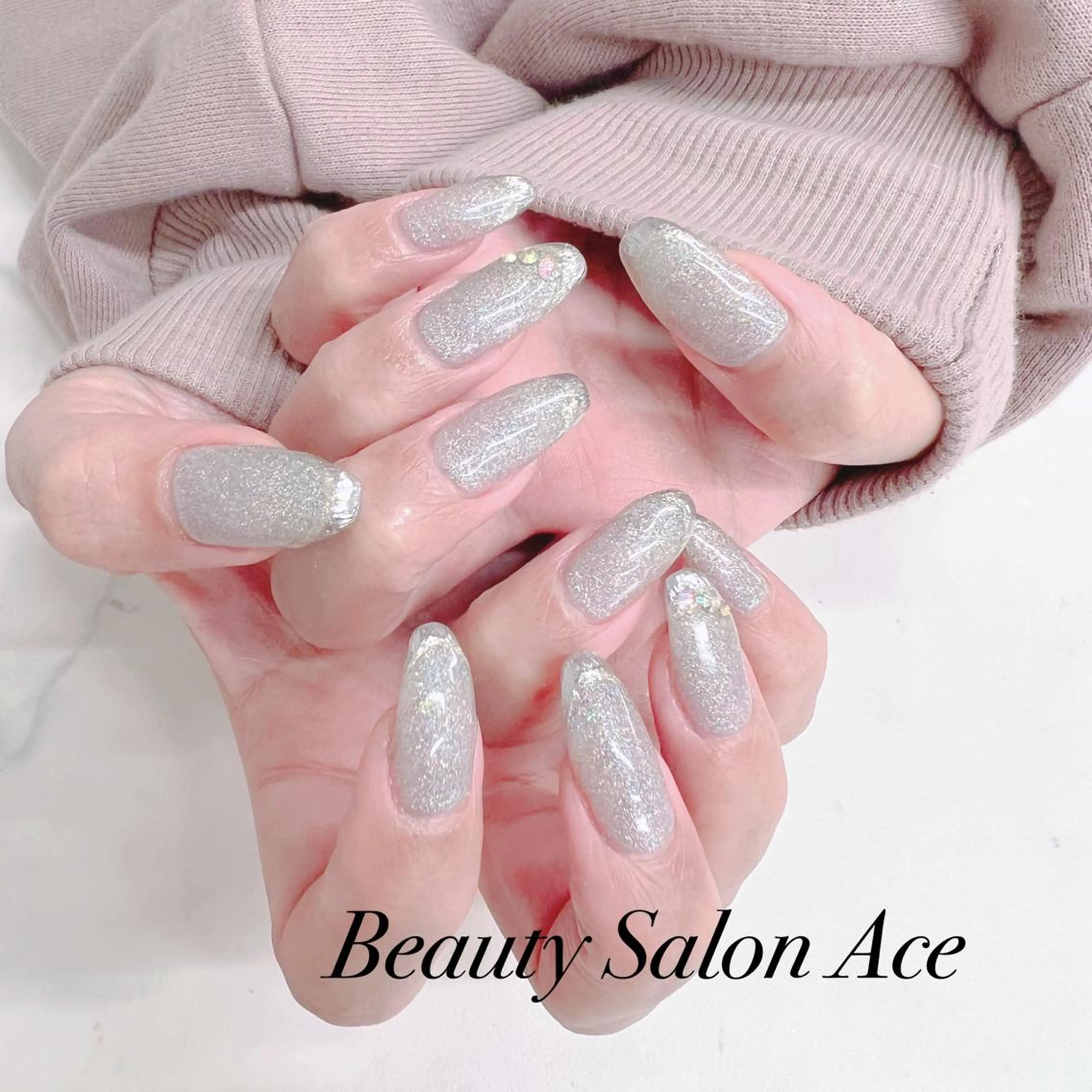 ネイル メンズネイル 春ネイル ハンドネイル ハンドケア Beauty Salon Ace(ネイルサロン エース)所属・池袋フィルイン Ace♡長さだしのネイルデザイン