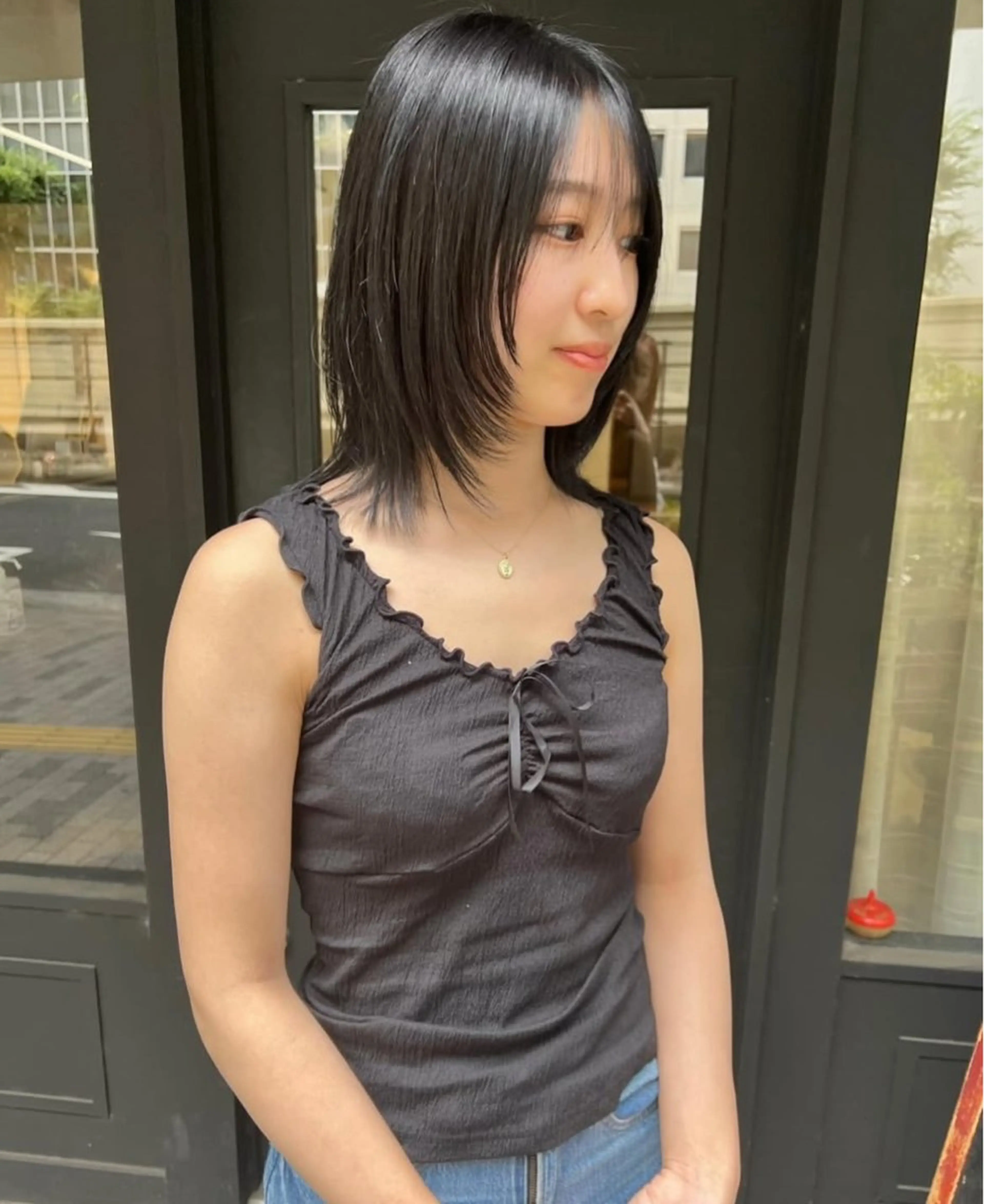 ヘアアレンジ ウルフカット ショート.縮毛矯正 🩶manamiのヘアスタイル