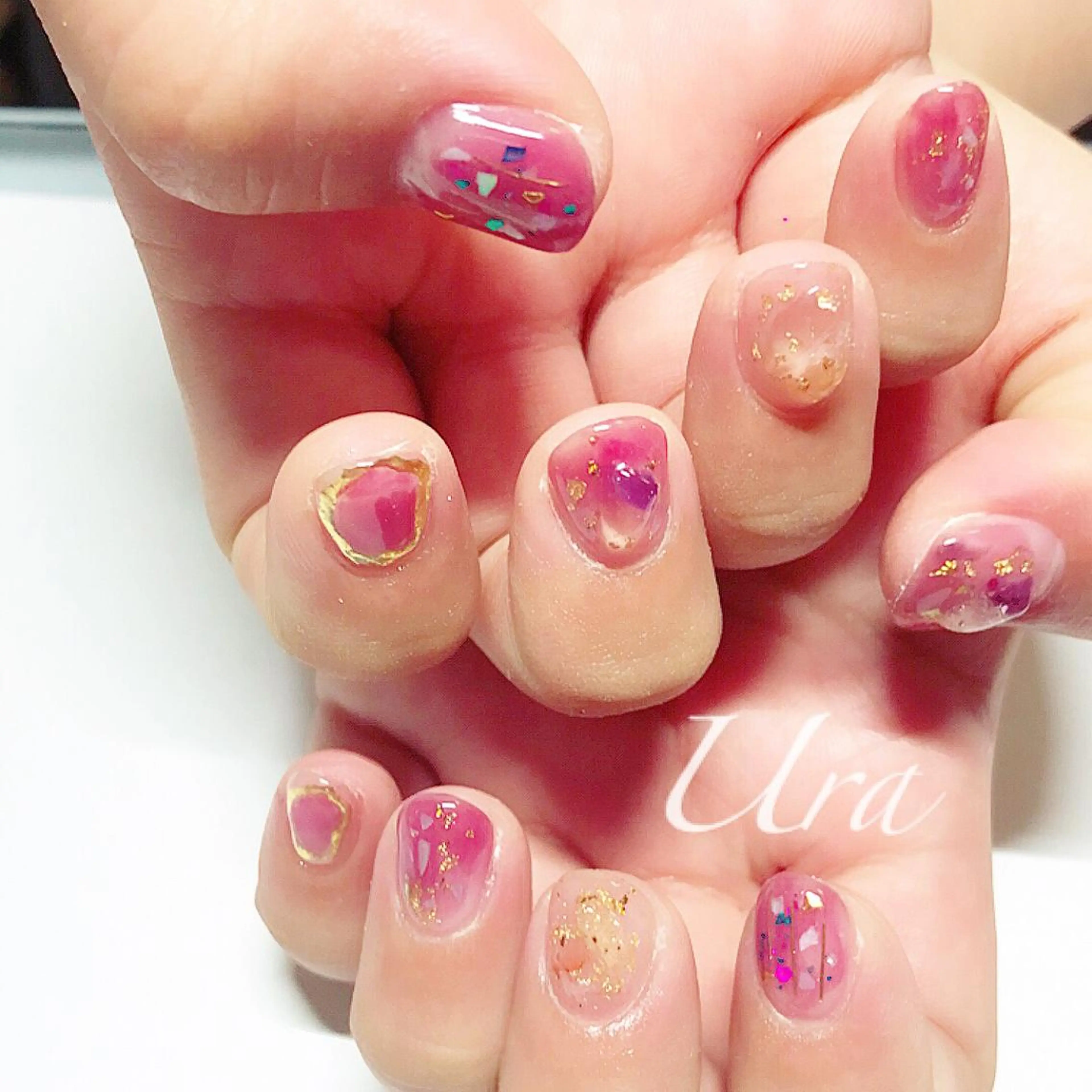ネイル ニュアンスネイル UrakoNail 《nail》のネイルデザイン