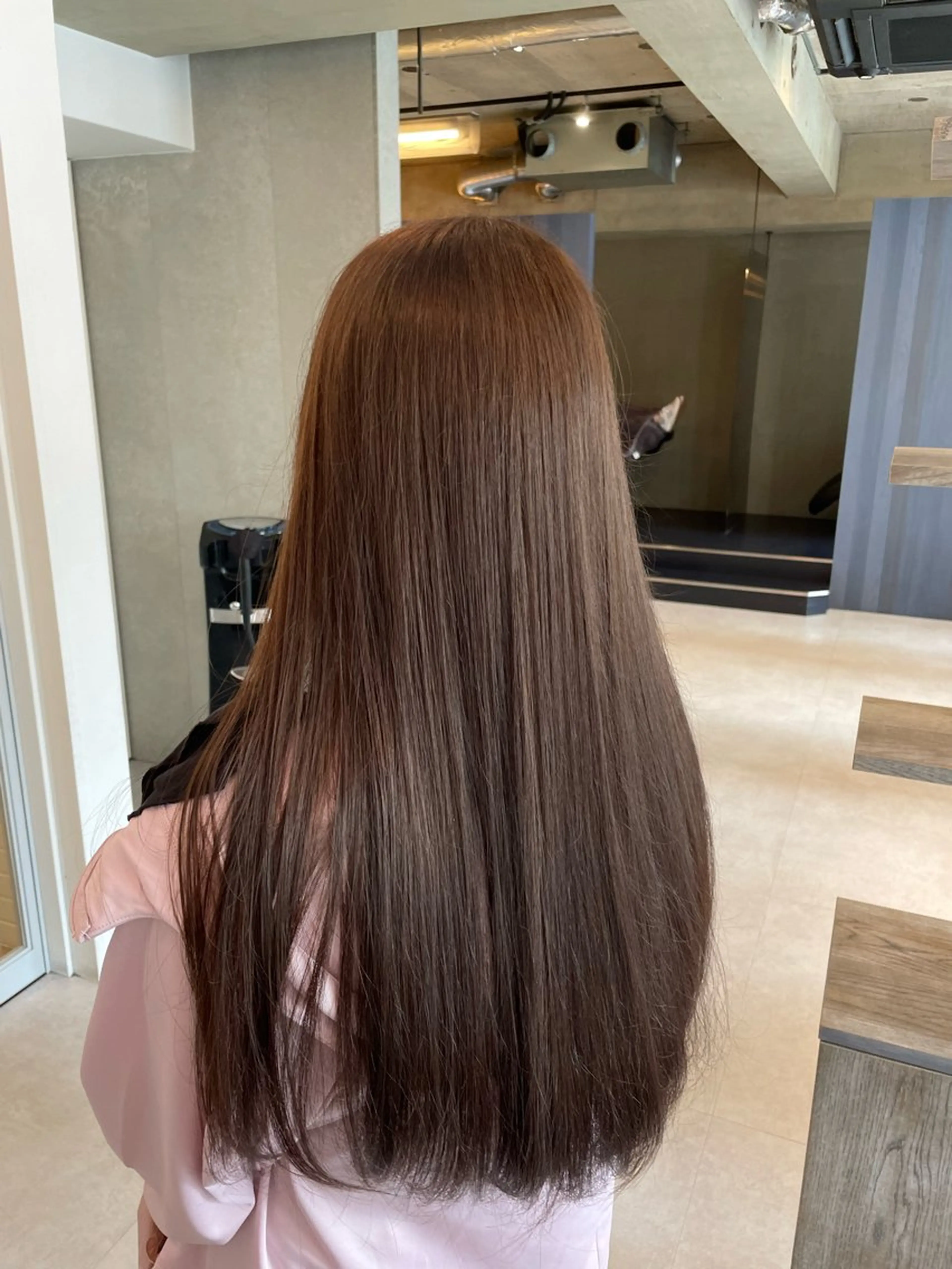 ロング UNFEIGNED02所属・カイ/名古屋／伏見/ パーマモデルのヘアスタイル