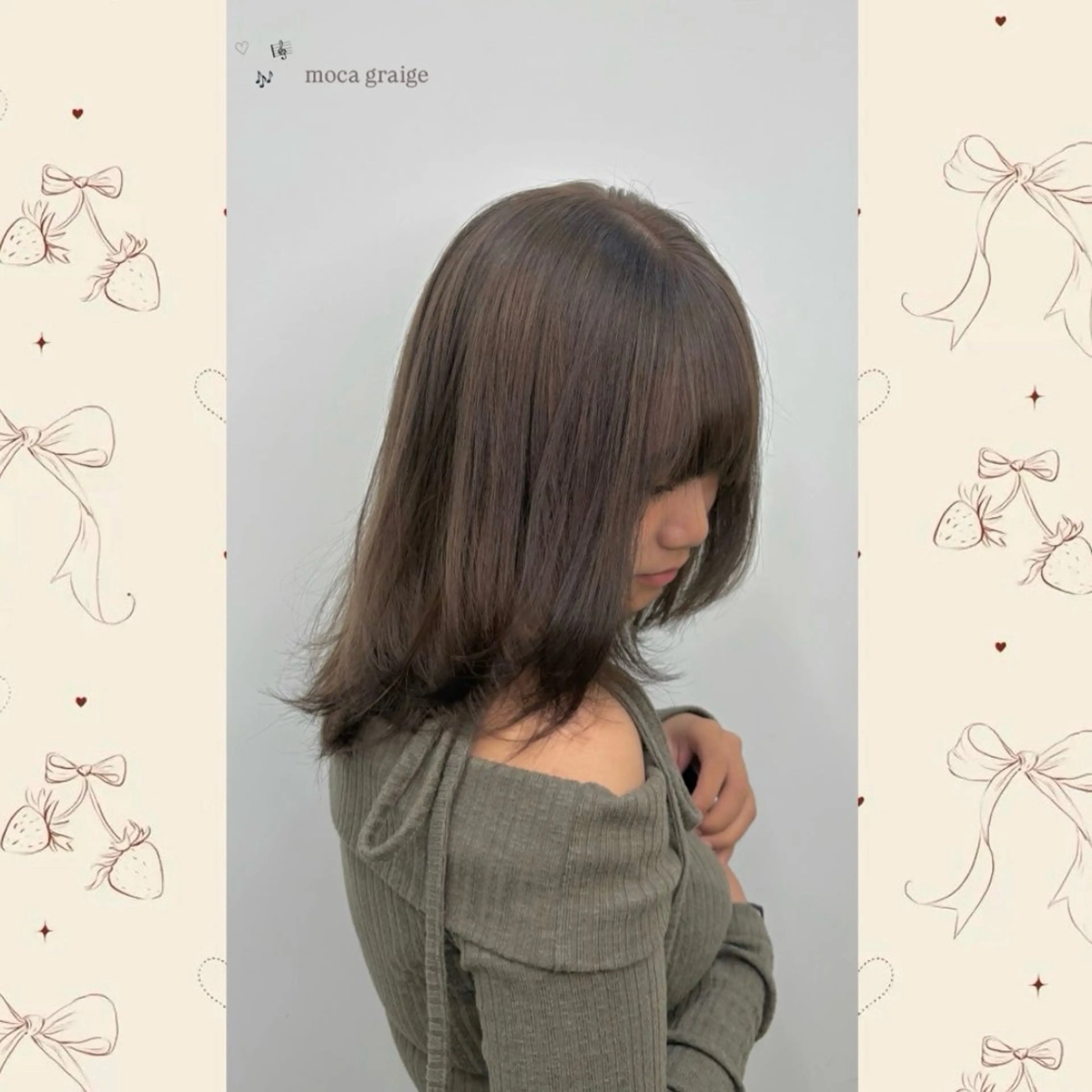 ミディアム カラー ブリーチ ダブルカラー インナーカラー 髪質改善 韓国風ヘア ヘアカラー elto所属・ひ な た⌇ elto 四条烏丸のヘアスタイル