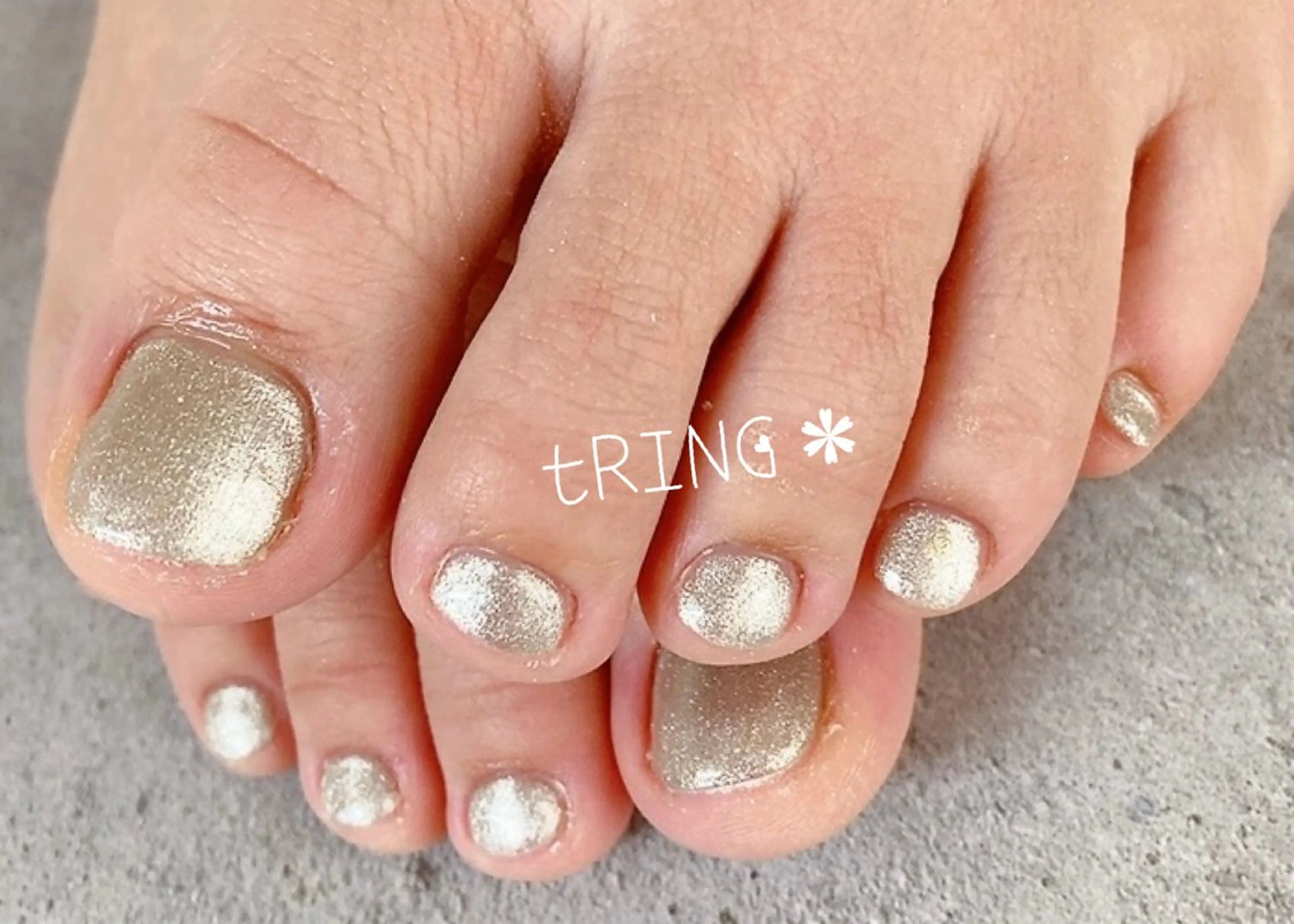 ネイル ハンドネイル tRING* しいの木台のネイルデザイン