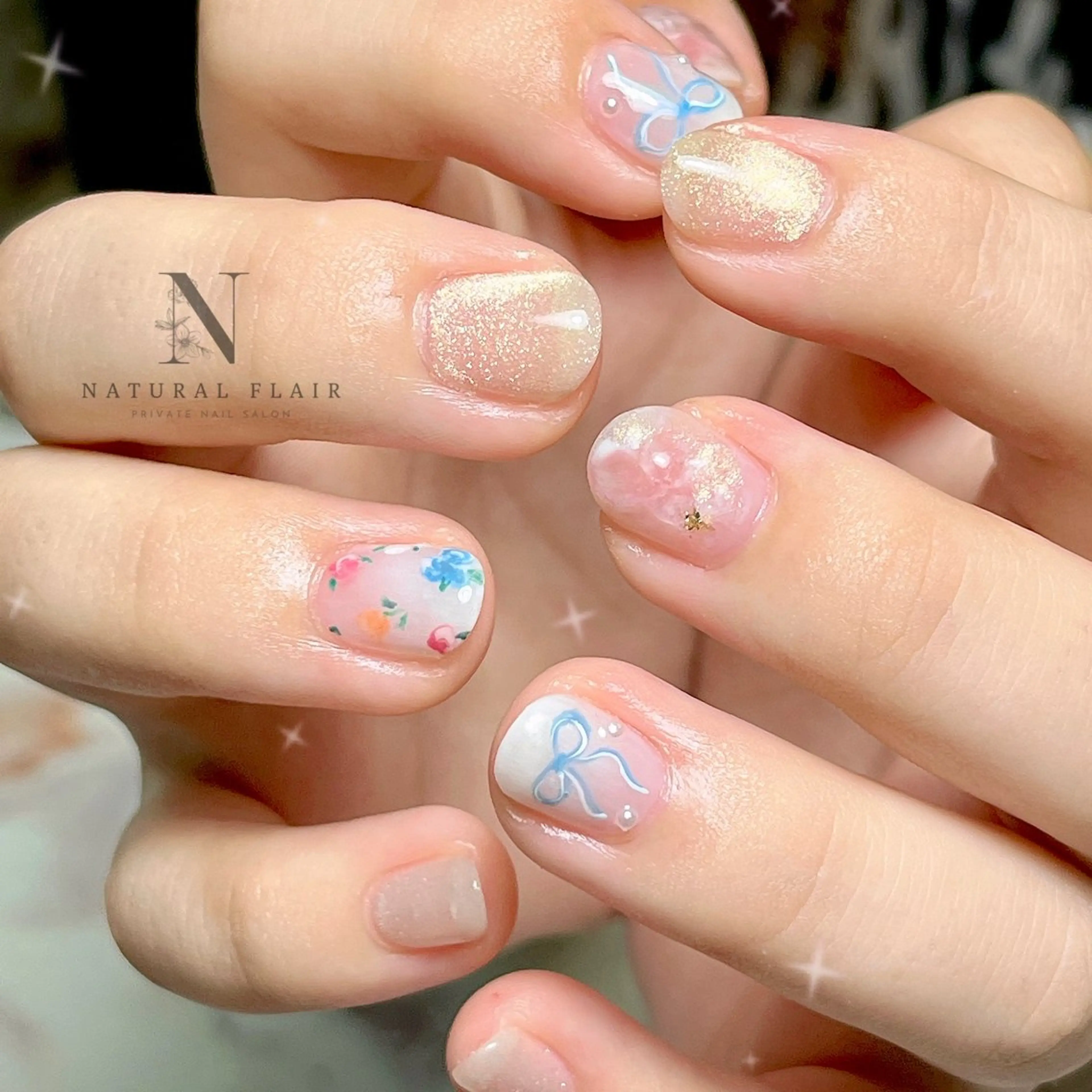 ネイル ハンドネイル natural flairのネイルデザイン