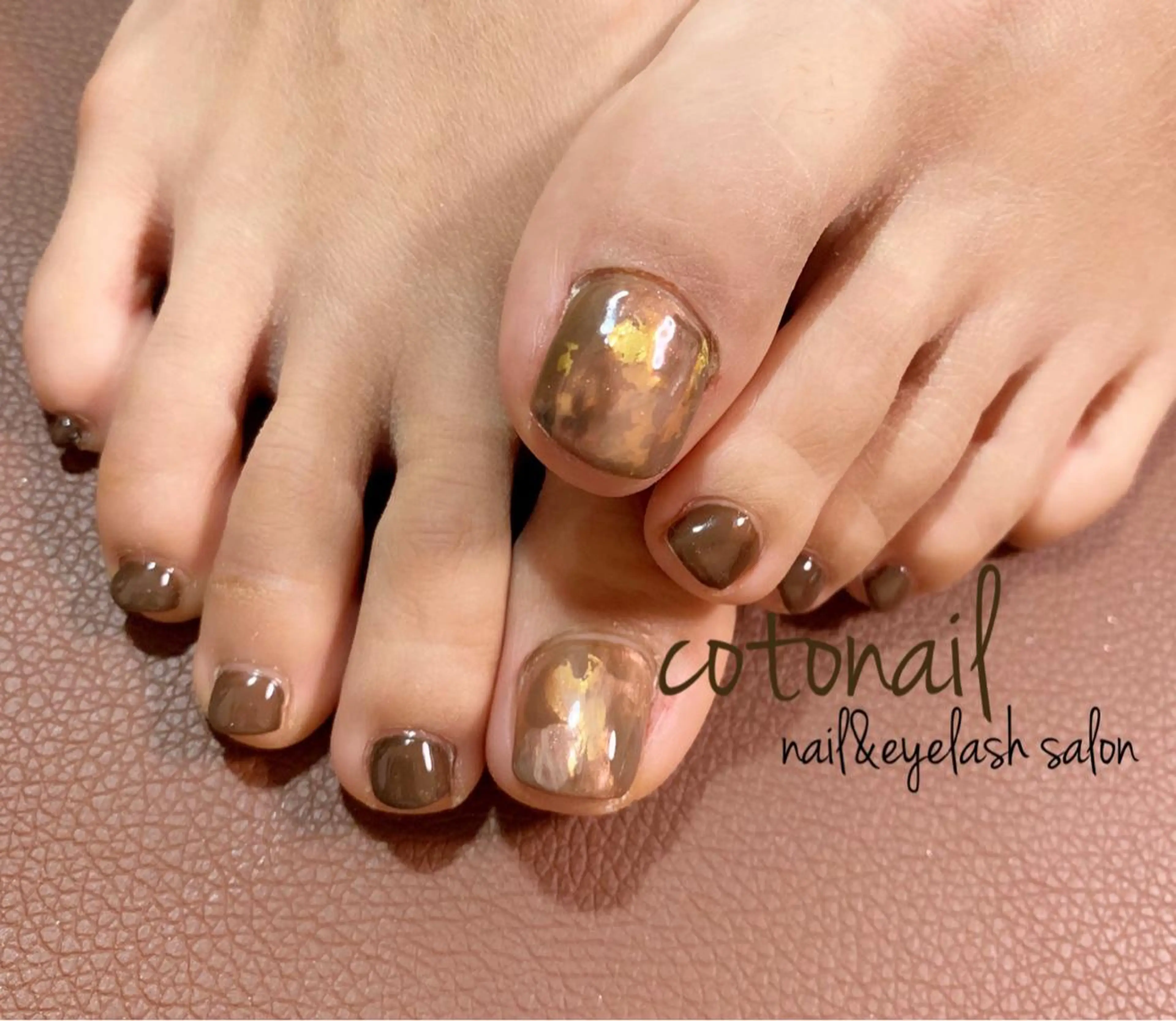 ショート ネイル アートネイル フットネイル ツメトマツゲ .のネイルデザイン