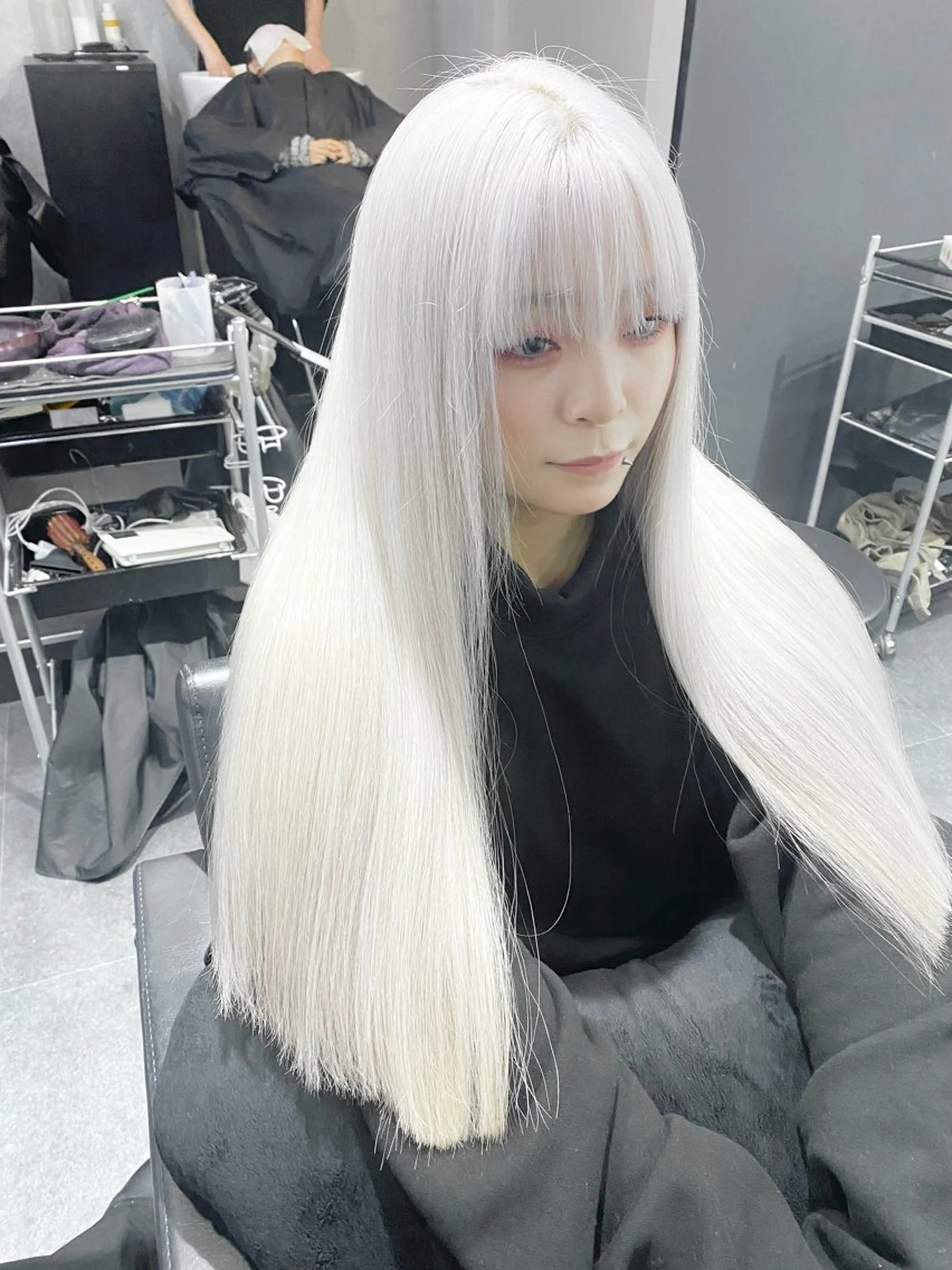 ロング カラー ブリーチ ヘアカラー BOOMBOX所属・パーソナルカラー診断 ホワイトカラー美座尊のその他イメージ
