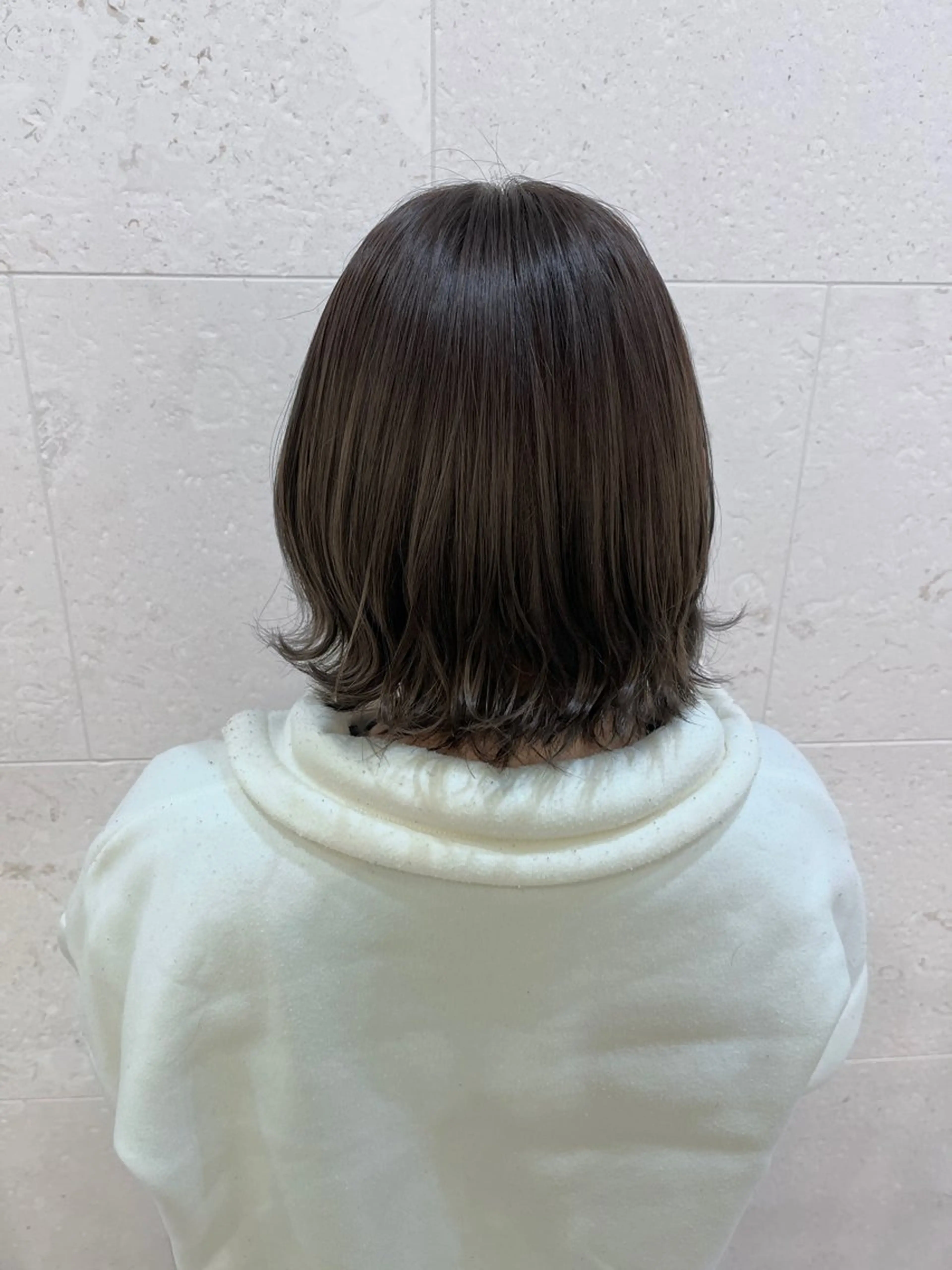 カラー グレージュ 🫧Shanti🫧 ばんだいのヘアスタイル