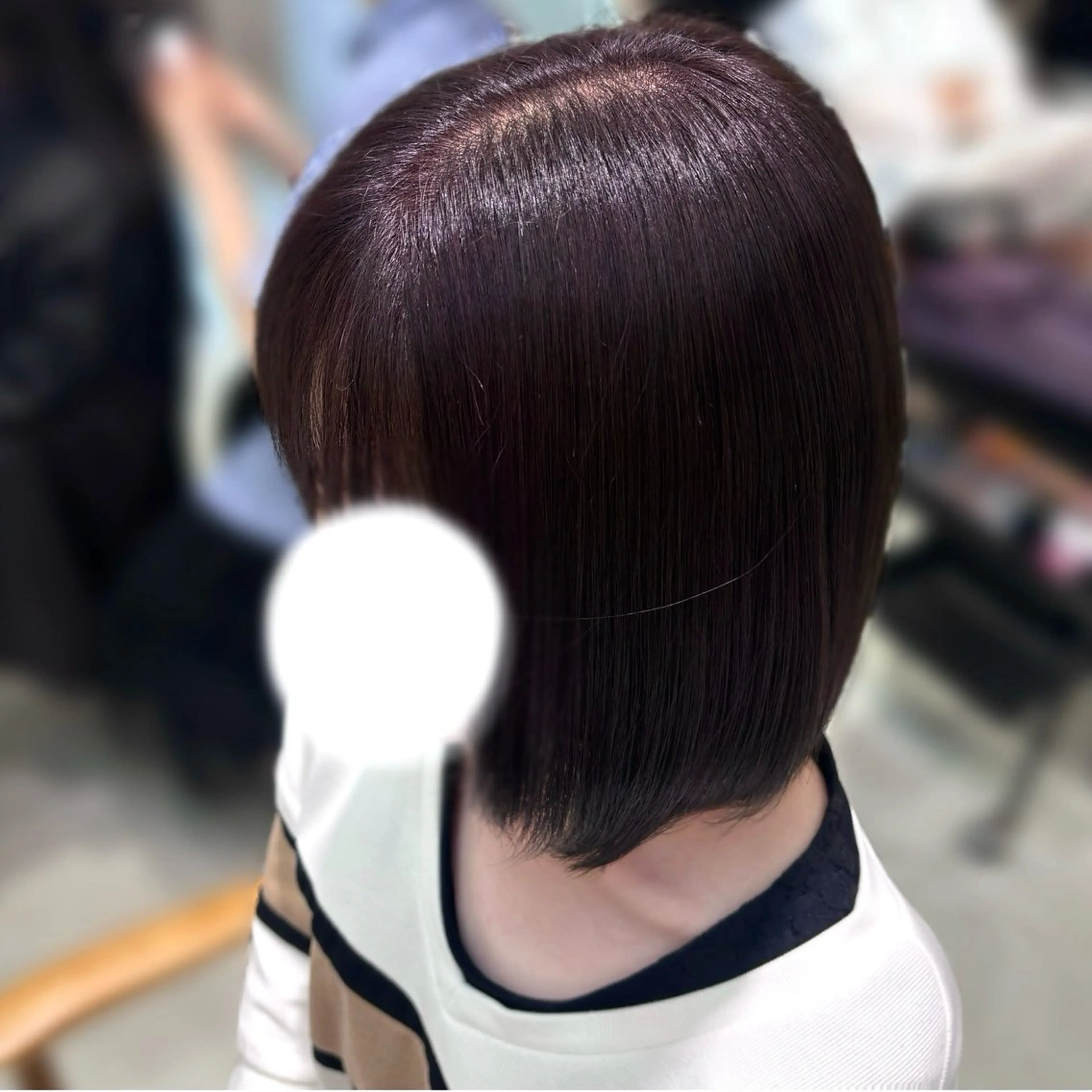 カラー ブラウンカラー 透明感カラー バイオレットカラー バイオレットブラウン ヘアカラー トリートメント 伊藤粹 /浦和/艶感カラーのヘアスタイル