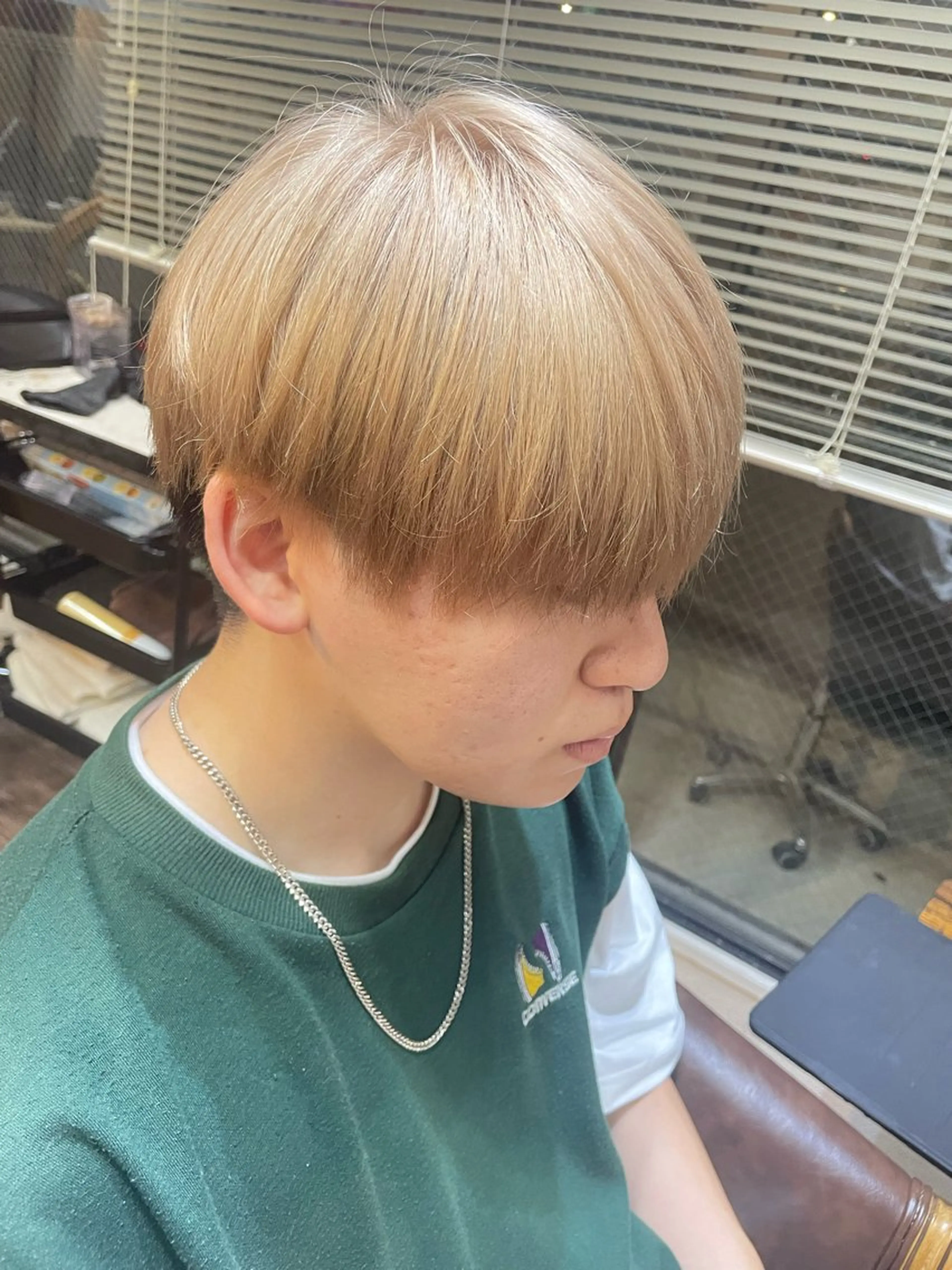 カラー メンズ 髪質改善カラー💛 菜のはのヘアスタイル
