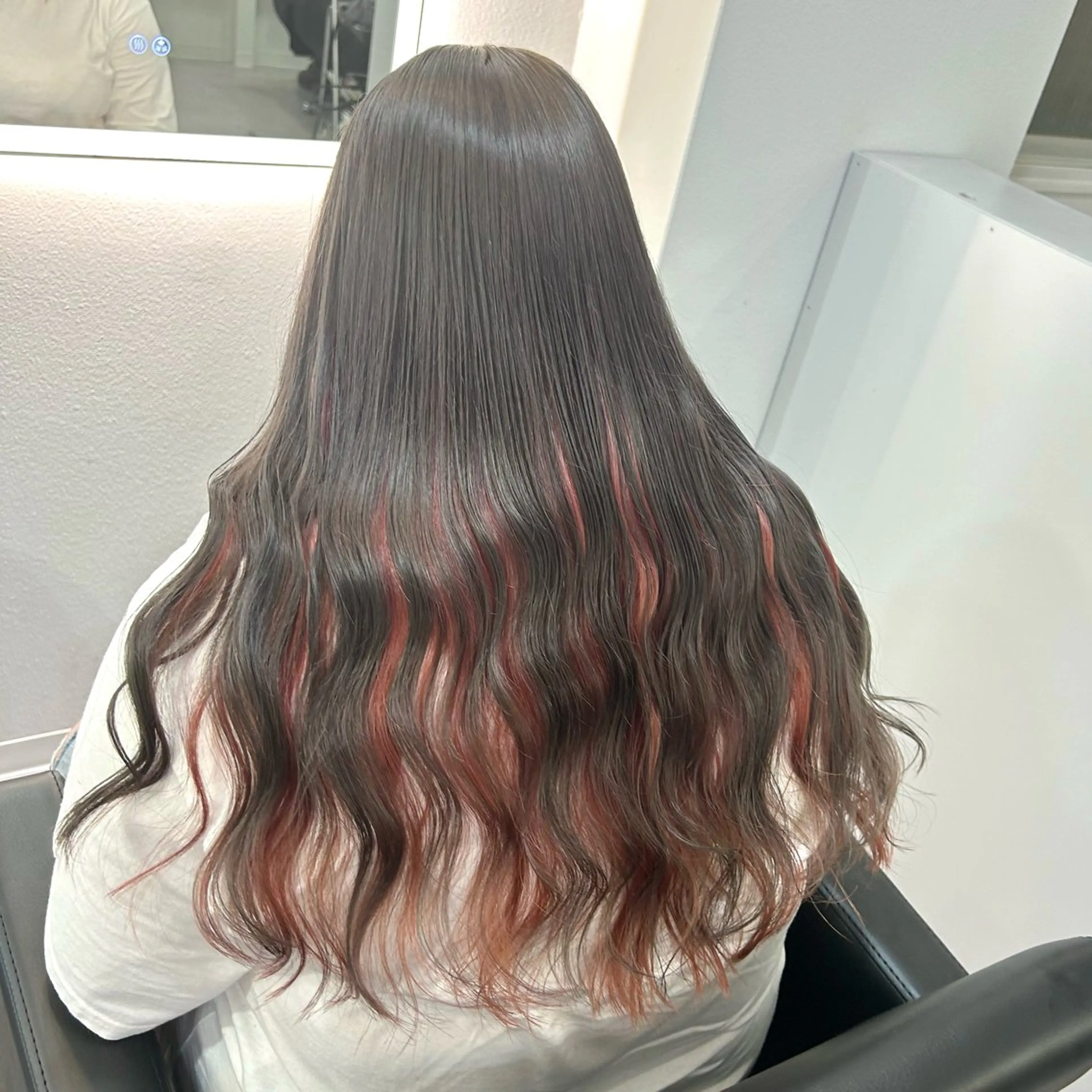 カラー ベージュカラー ブリーチ ダブルカラー グレージュ ハイトーンカラー ミルクティーベージュ /ピンク/大阪/堀江のヘアスタイル