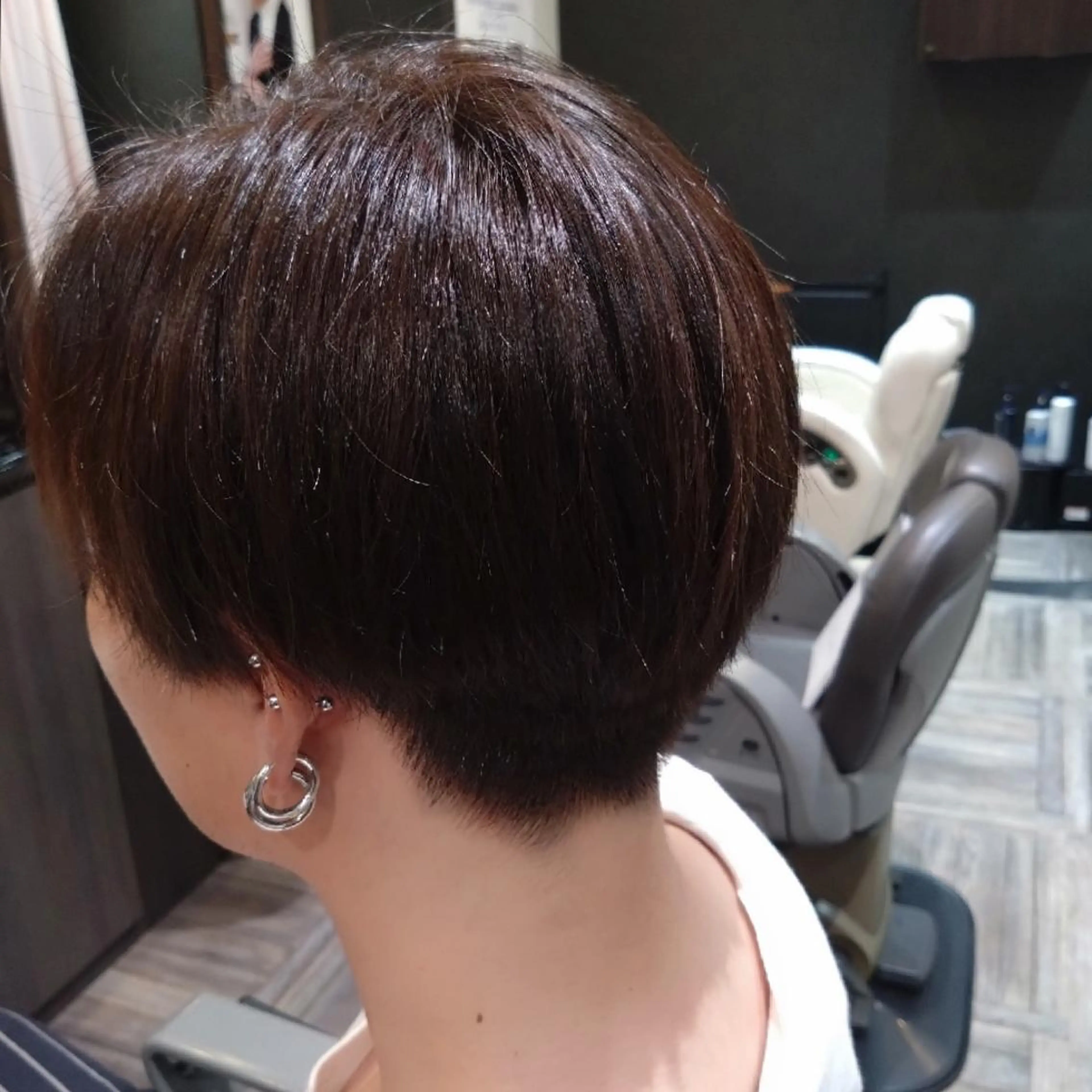 ショート カラー RI YUのヘアスタイル