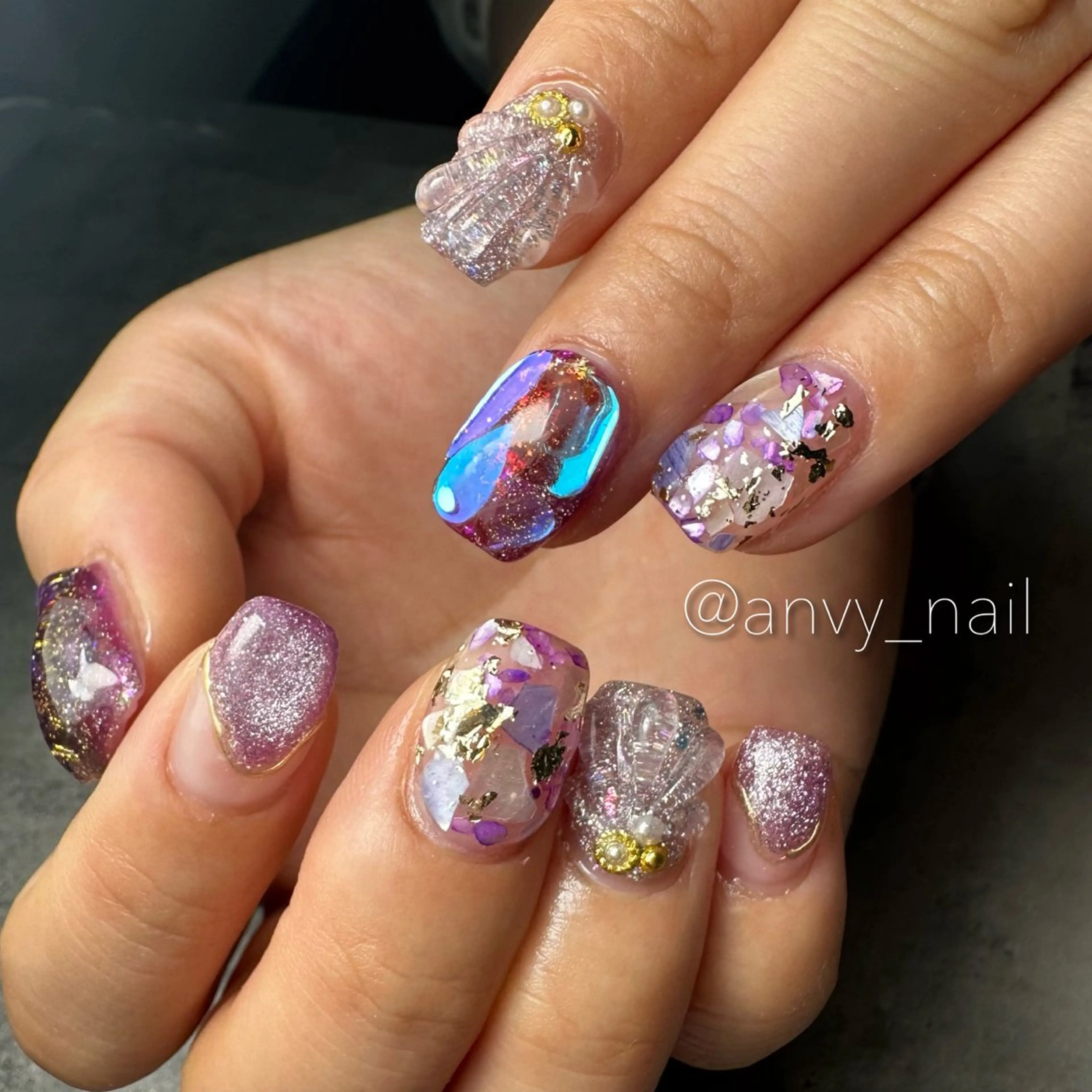 ネイル ハンドネイル NAIL SALON あんび所属・nail salon あんびのネイルデザイン