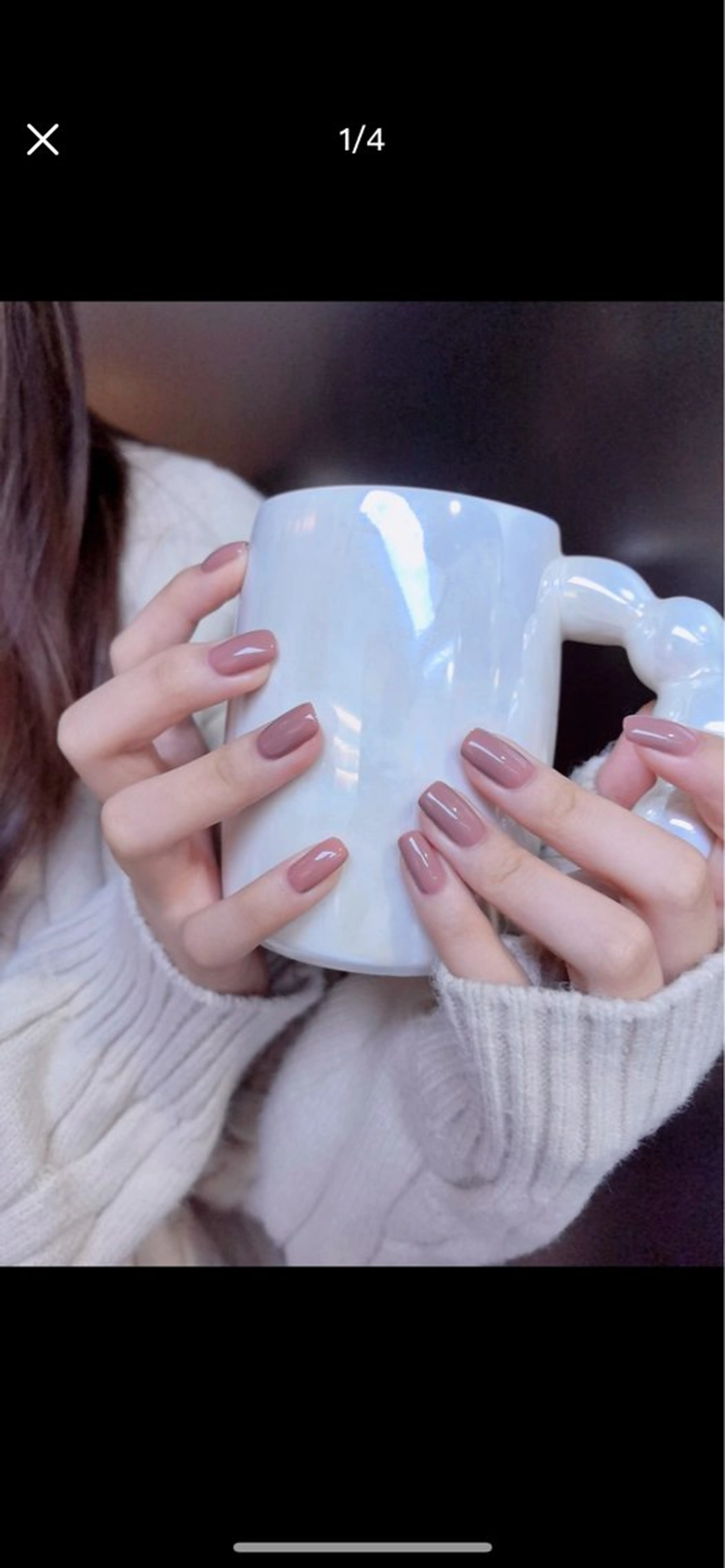 ワンカラーorラメグラ【オフ無し】の写真