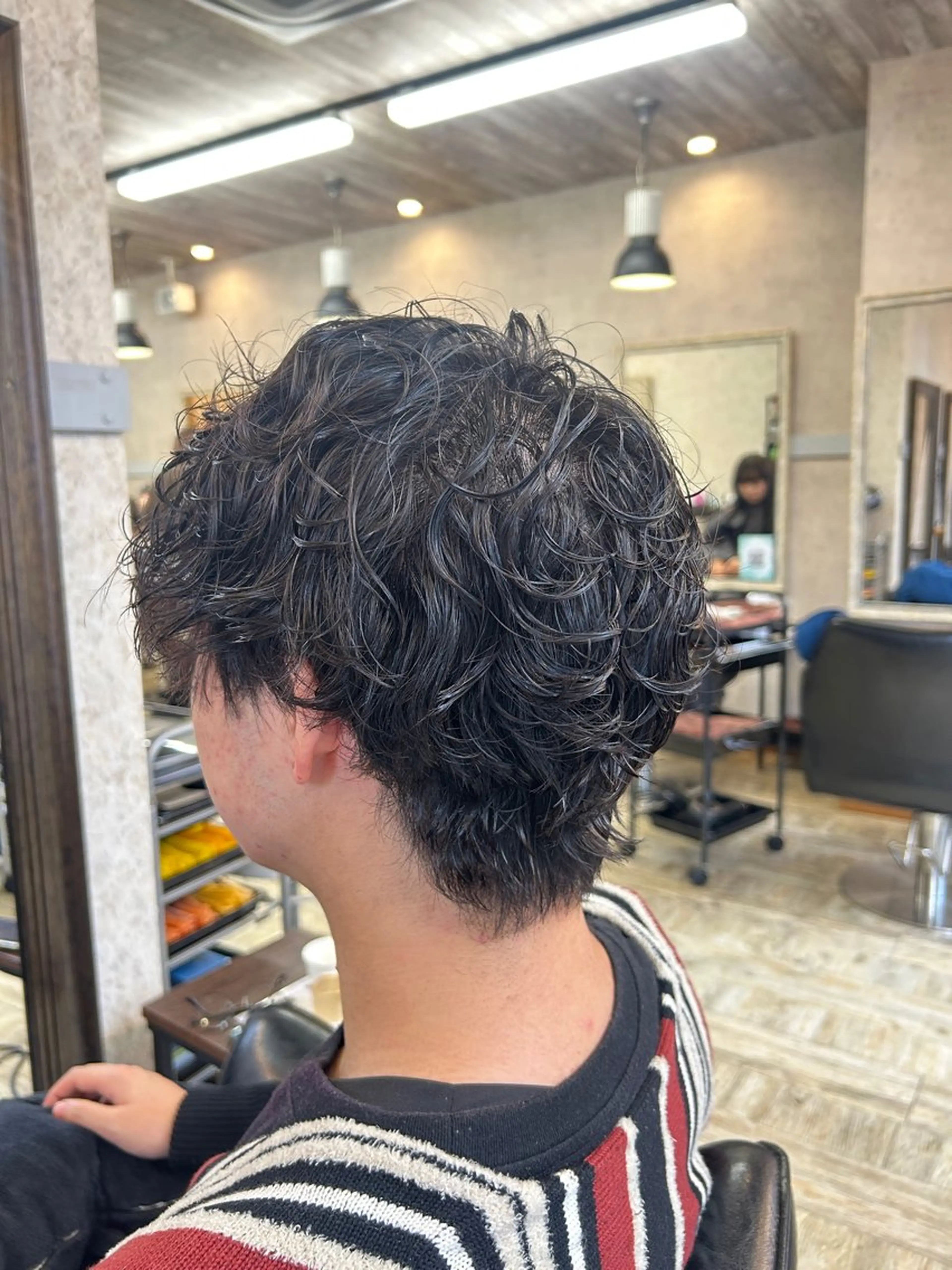 パーマ メンズ カット パーマ 🌻柳谷 心渚🌻のヘアスタイル