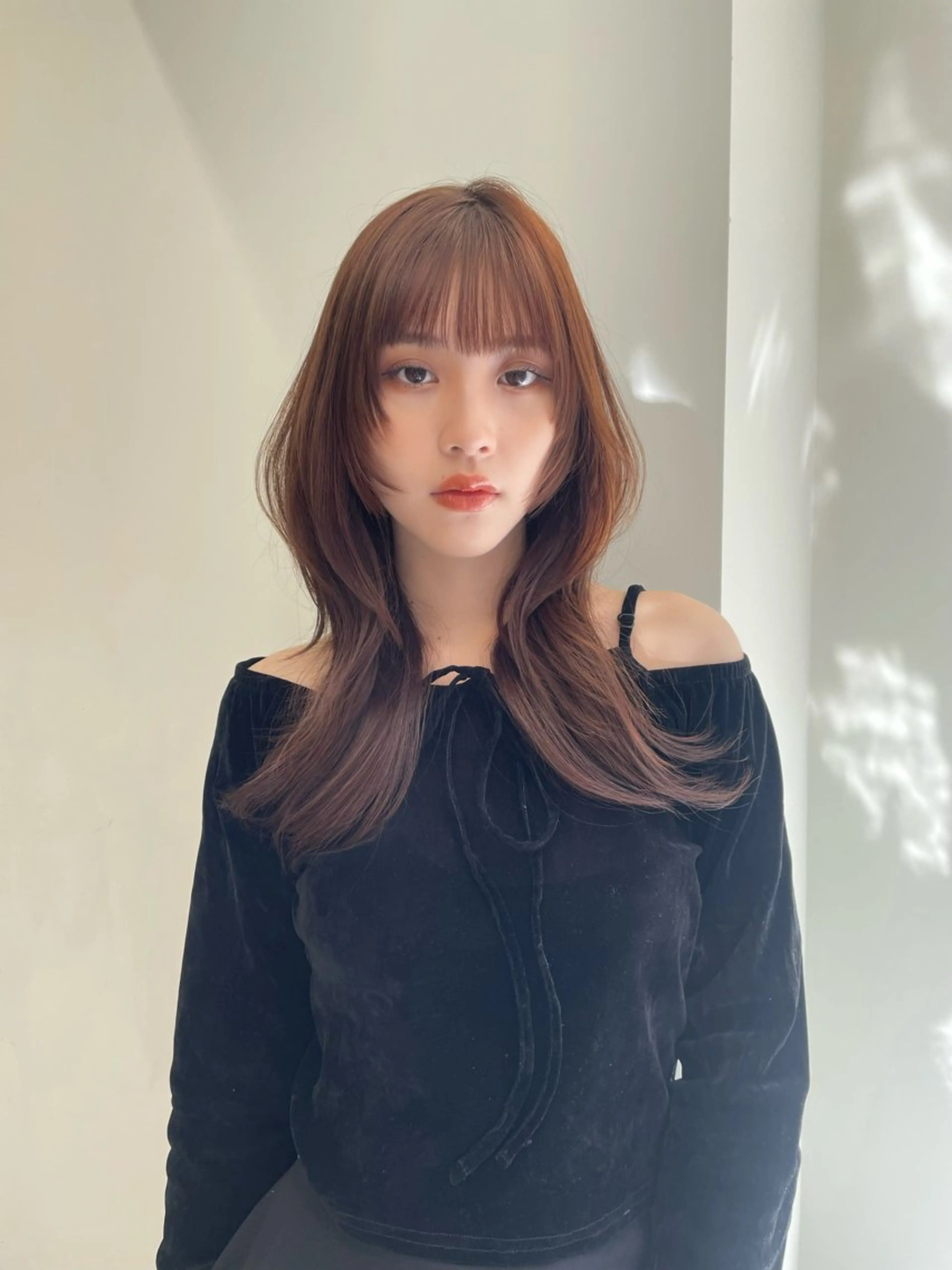 ロング ヘアカラー EMANON国分寺所属・透明感🍨レイヤー ヘアセット/miyuのヘアスタイル