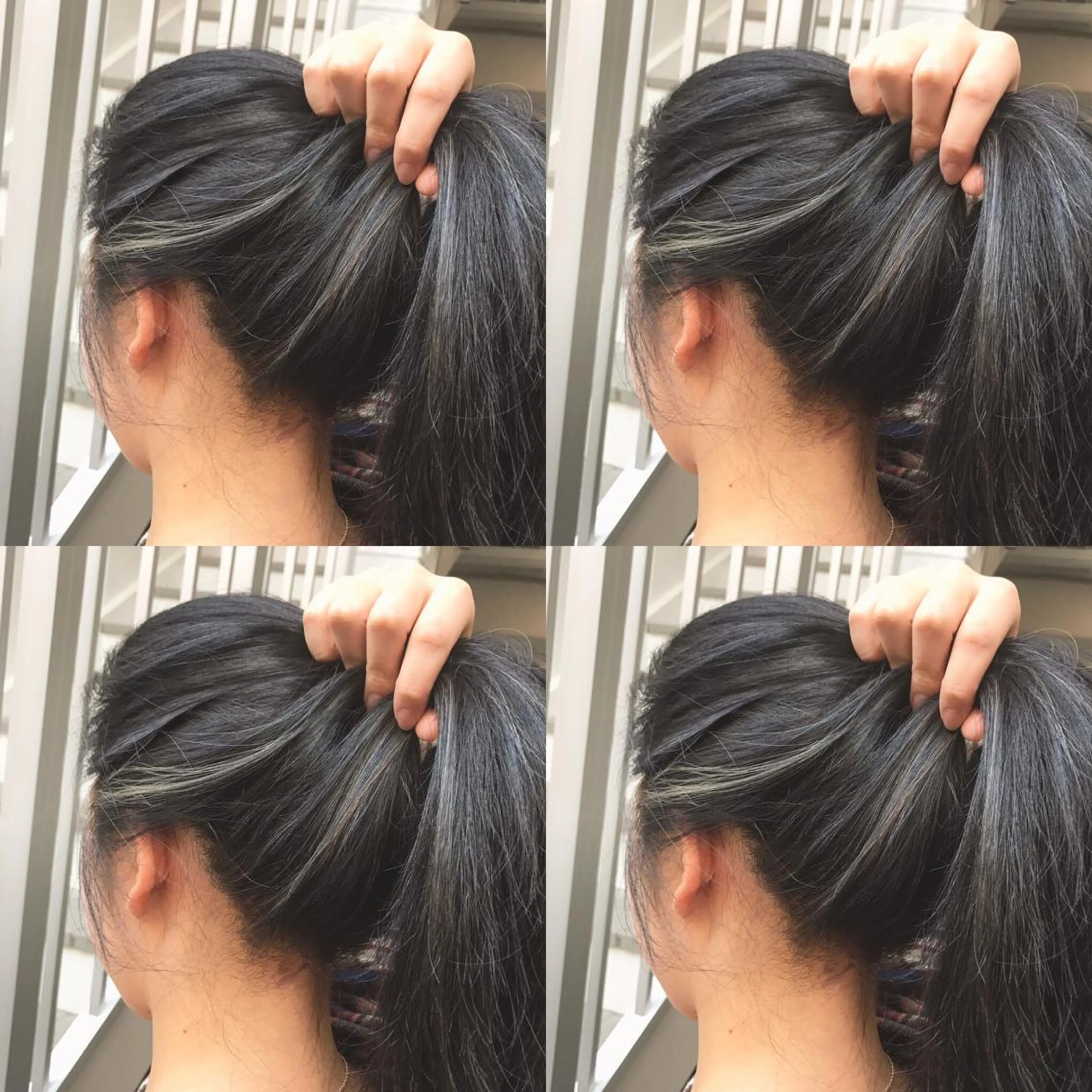 ロング カラー ヘアアレンジ ハイライトカラー ハイライト ヘアカラー トリートメント BANK'S hair所属・💐ケラチン 髪質改善寺坂雄飛💐のヘアスタイル