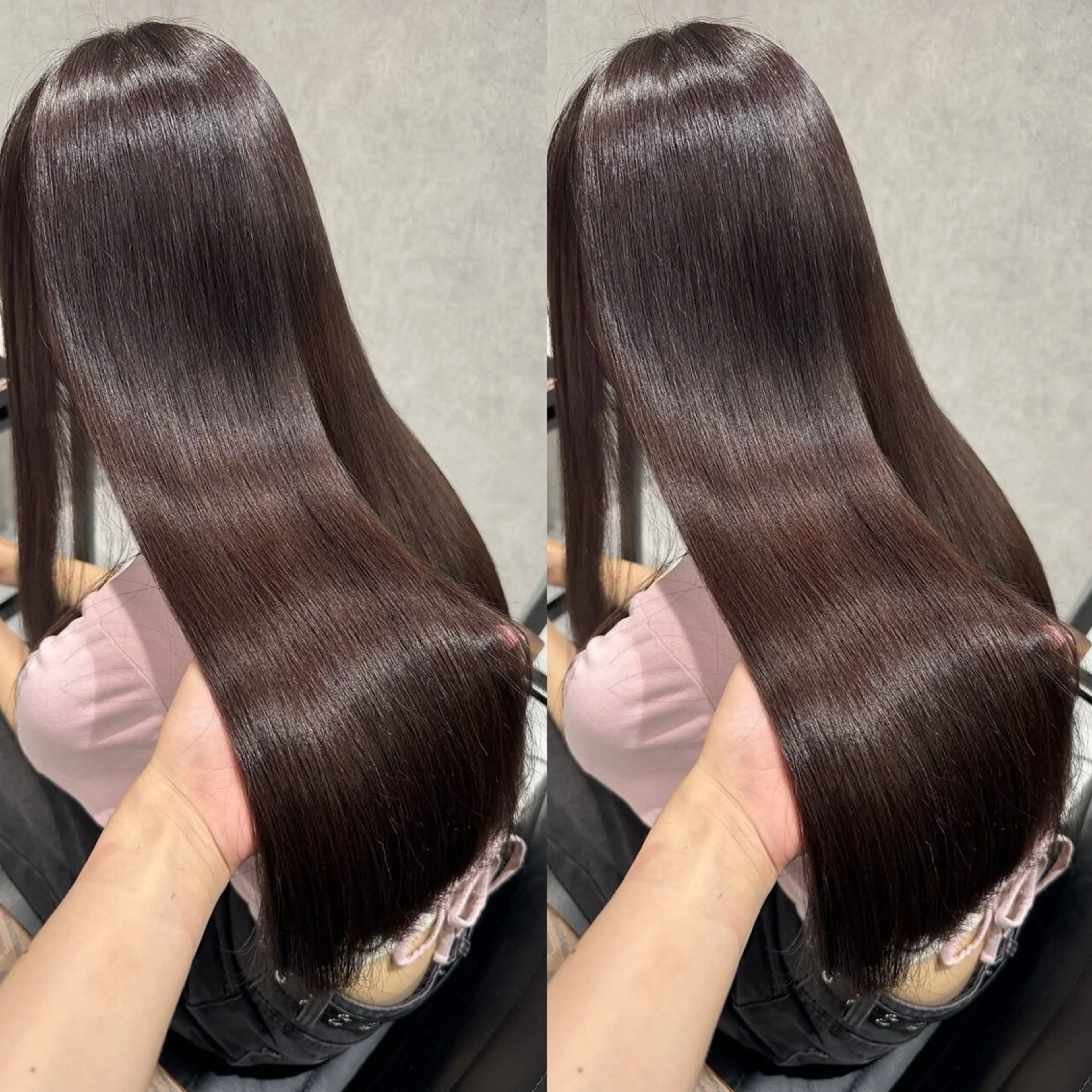 ロング カラー トリートメント 透明感カラー/まつ毛 パーマ/のの🍒のヘアスタイル