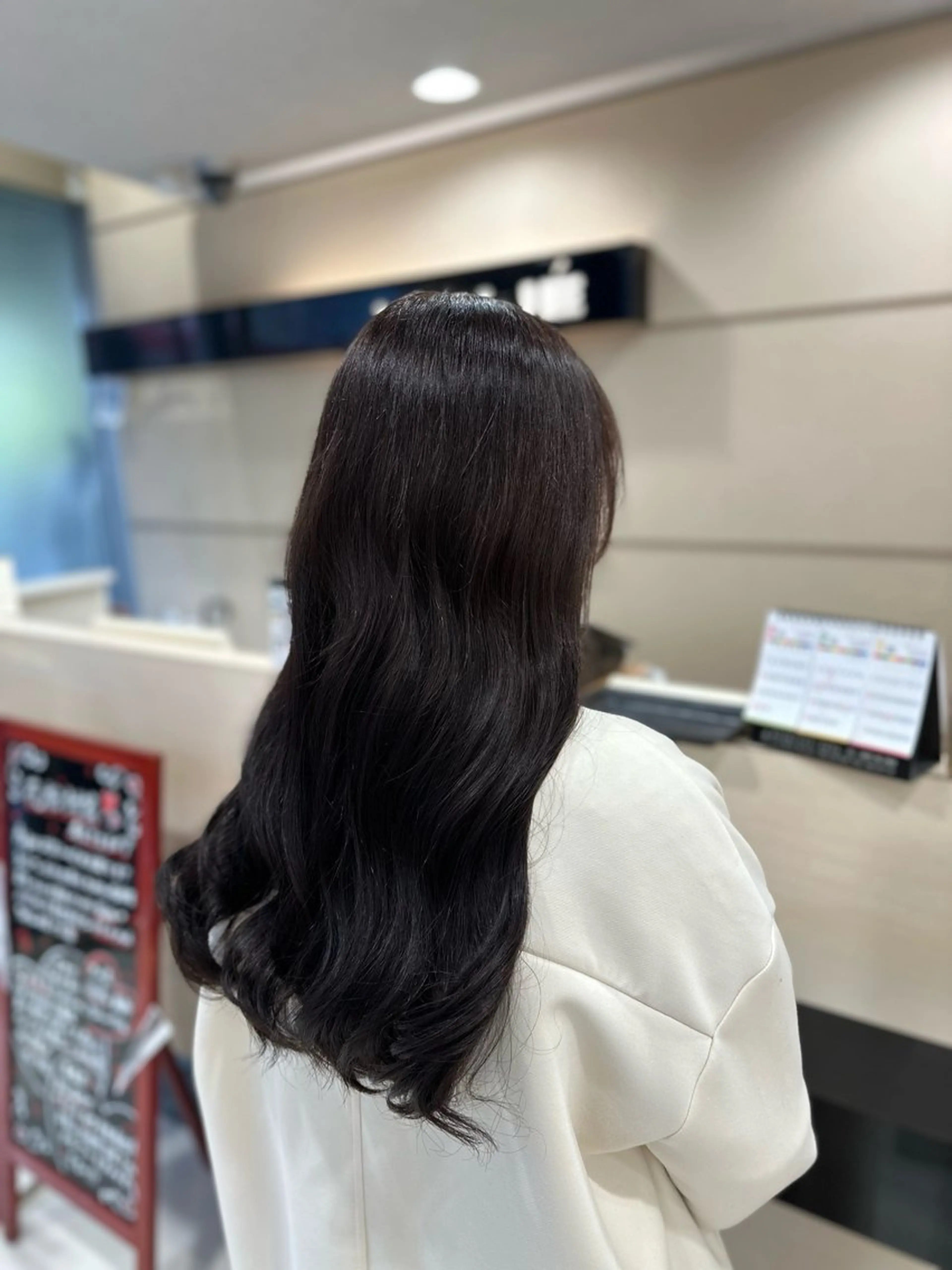 ロング カラー カット ヘアカラー クロスパーマ/うる艶 カラー/Kurumiのヘアスタイル