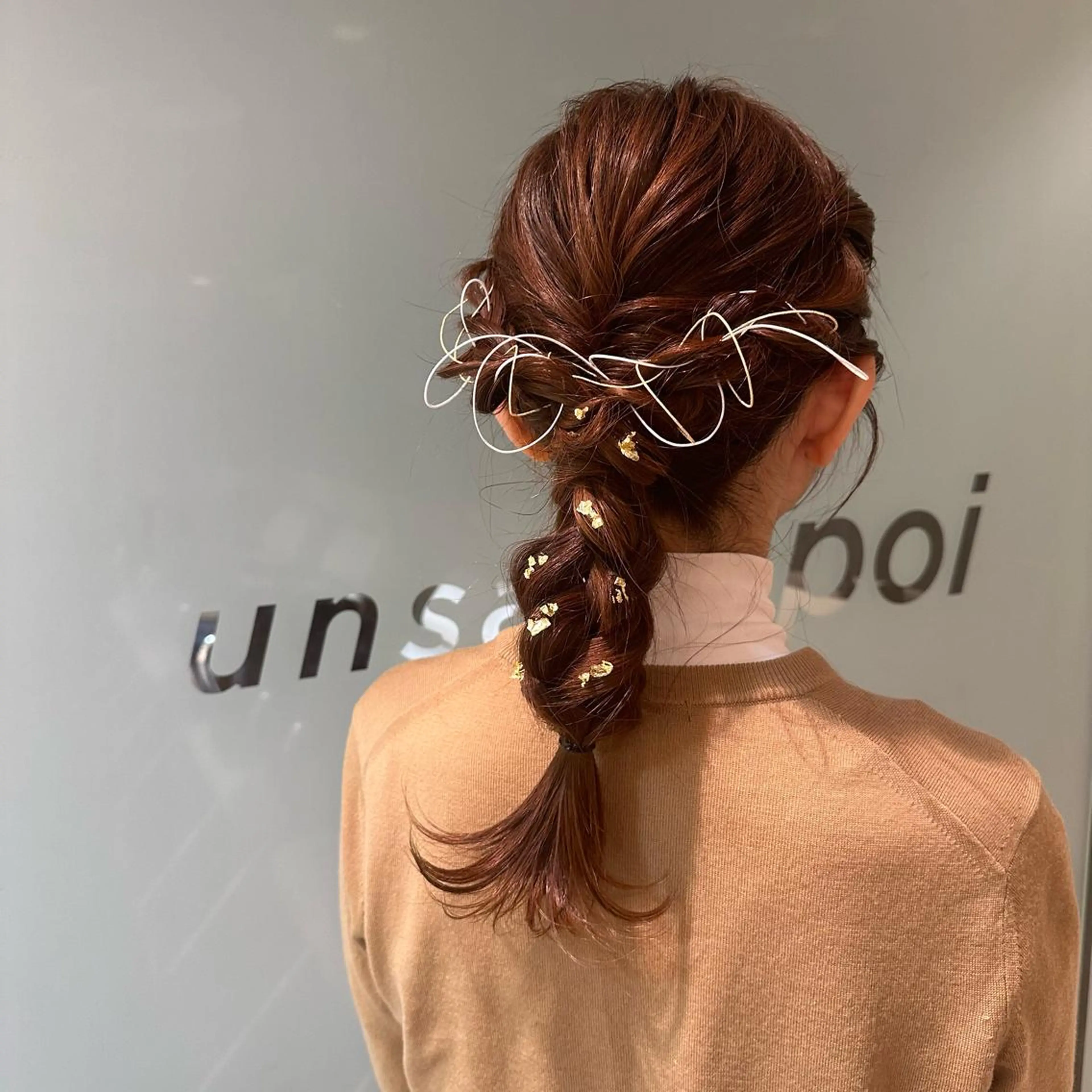 ヘアアレンジ unsarto poi所属・柳澤きょうこ/ボブ 髪質改善/ヘアセットのヘアスタイル