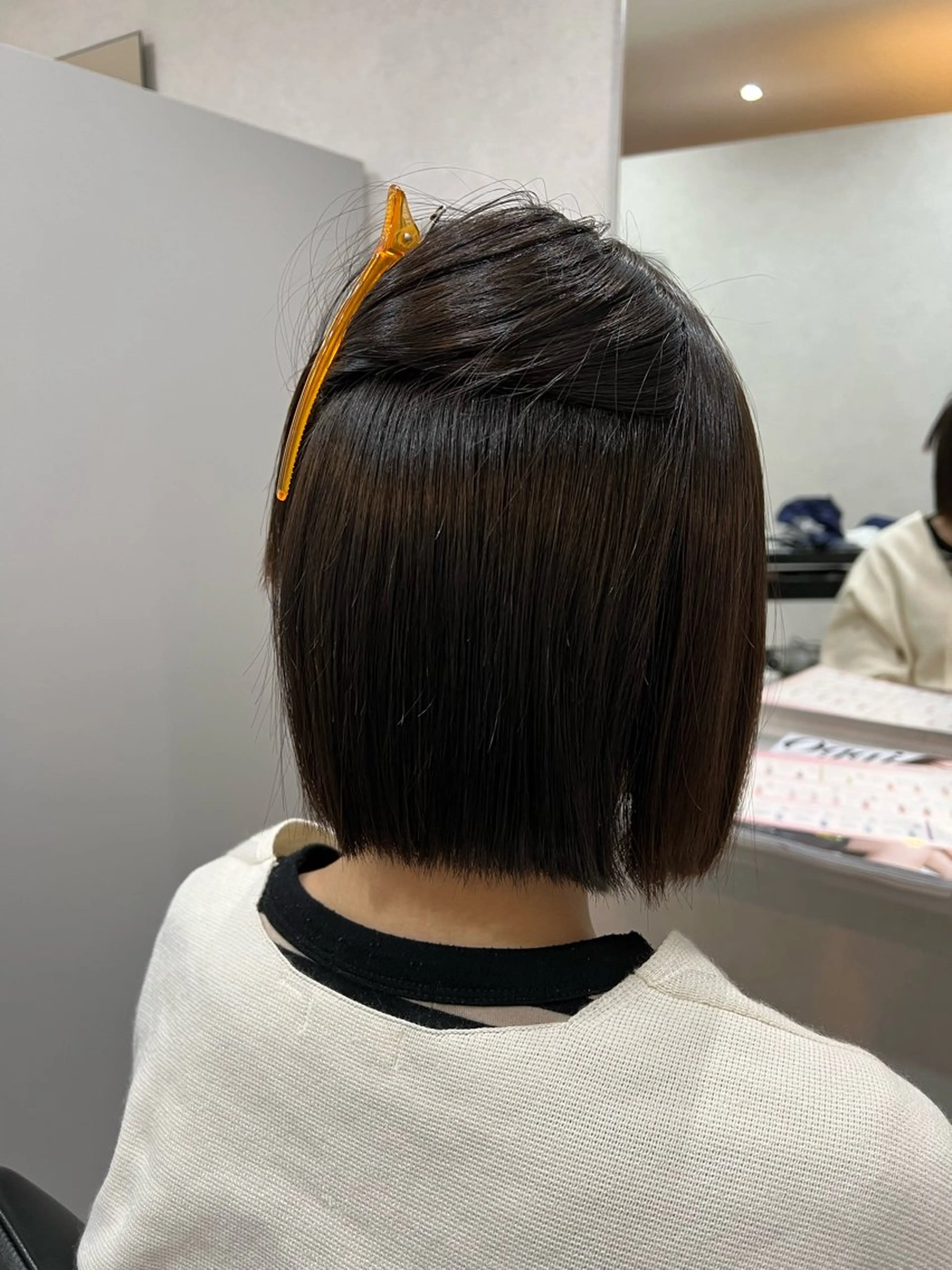 ショート 縮毛矯正 たんげ なるみ ┆Jr.スタイリストのヘアスタイル