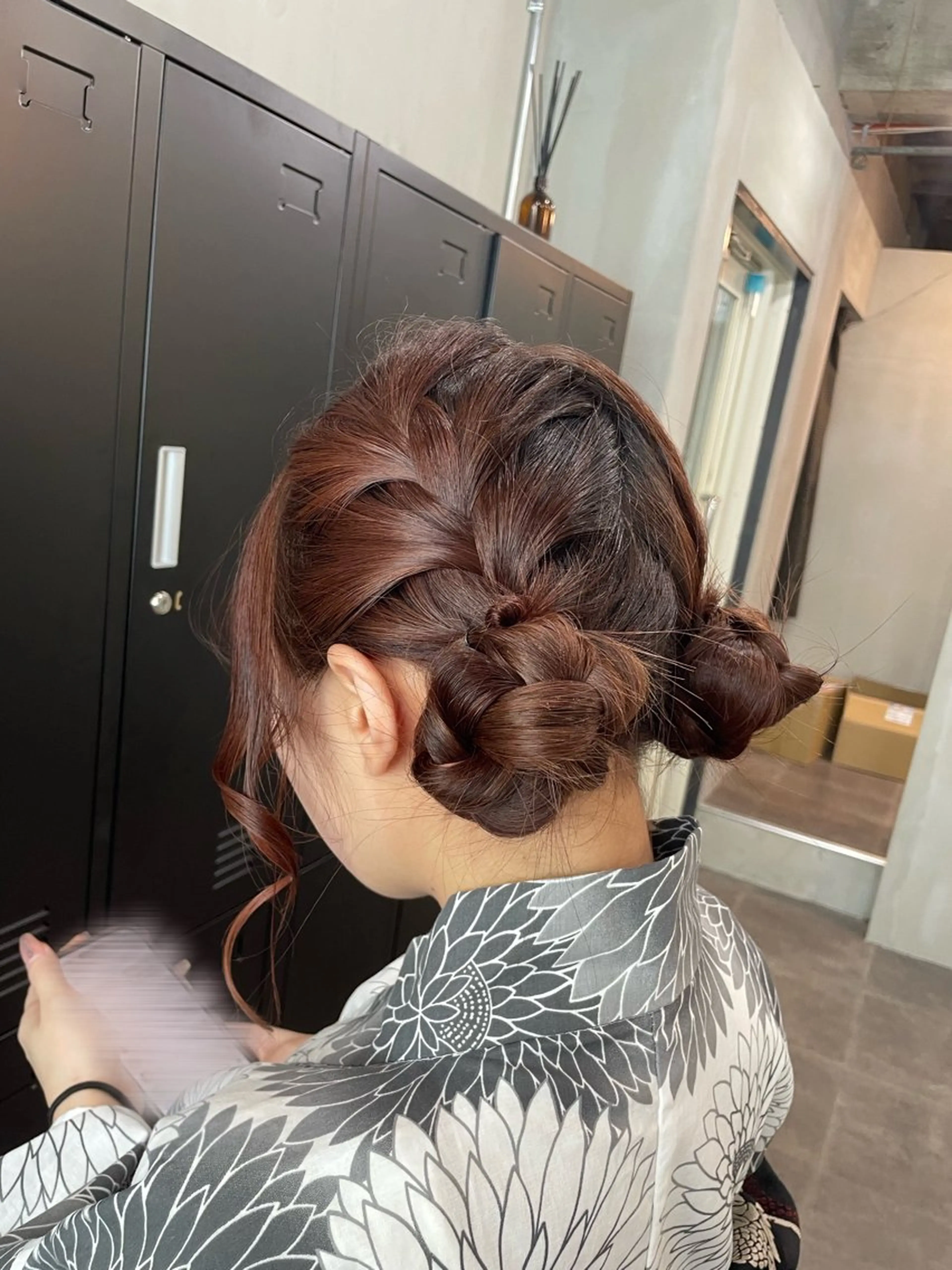 ロング ヘアアレンジ お団子ヘア 浴衣 ALLEN hair所属・ALLEN hair /まなのヘアスタイル