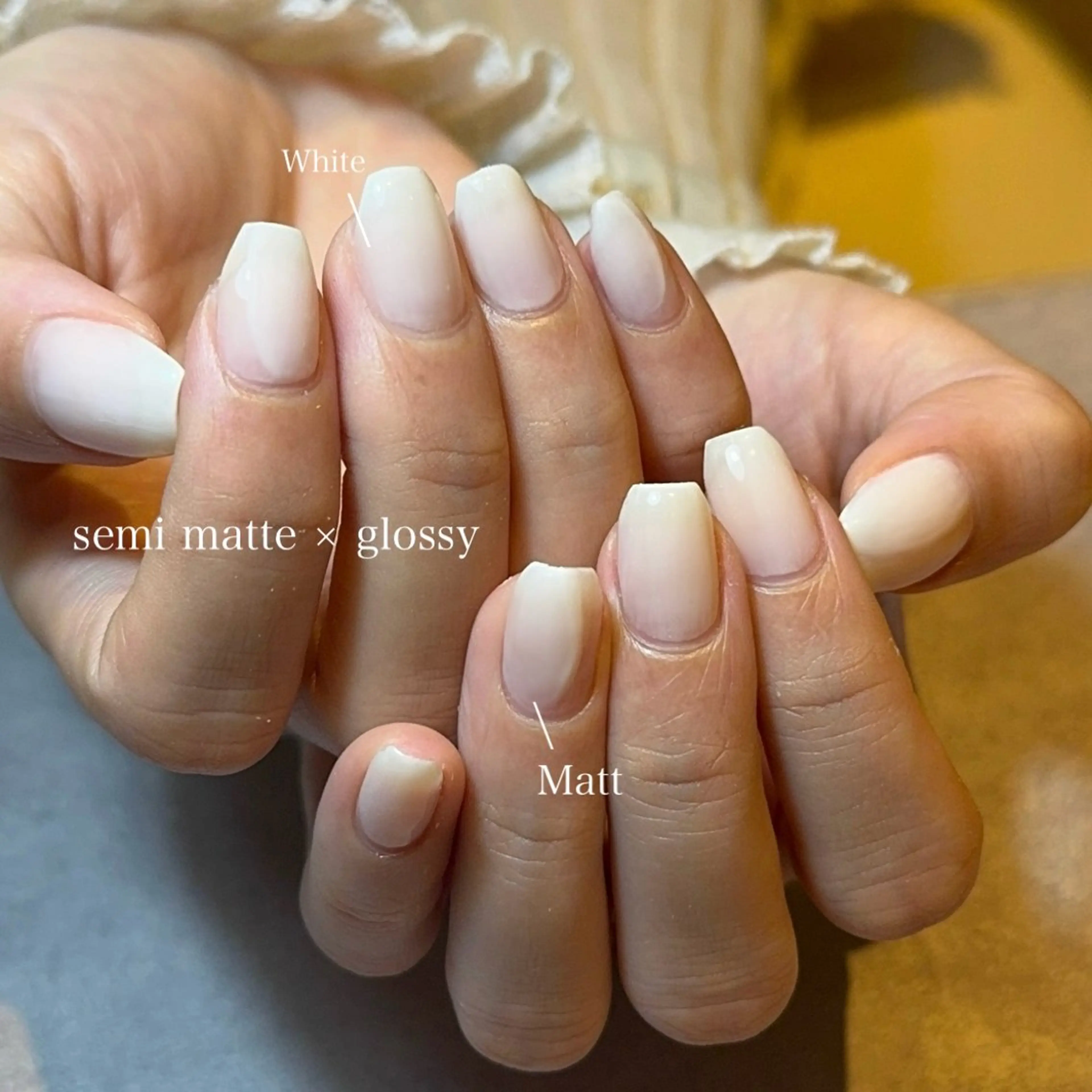 ネイル ニュアンスネイル ハンドネイル パラジェルプレミアムサロン　SINCE所属・HONAMI パラジェル専門店のネイルデザイン