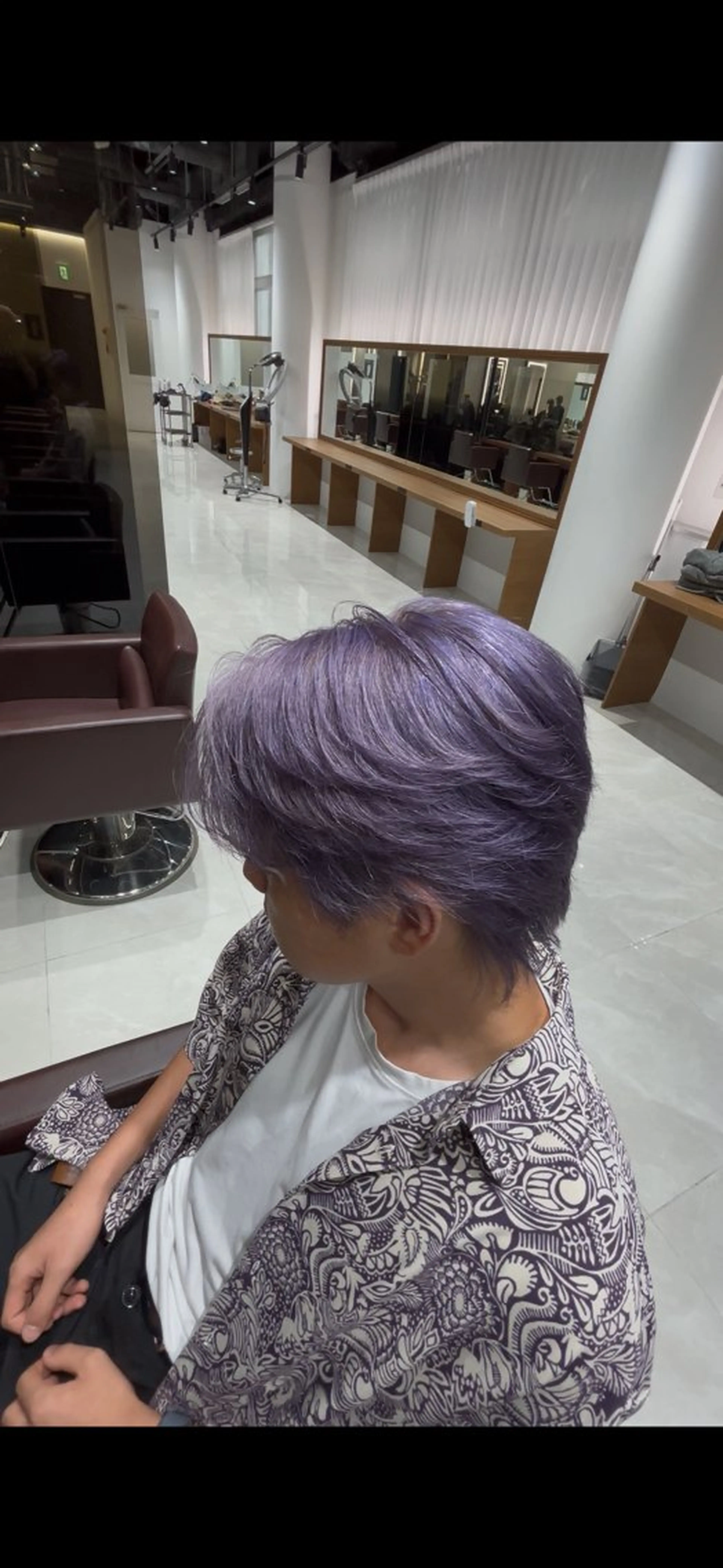 カラー メンズ ヘアカラー miyu’s渋谷所属・高崎 堅心のヘアスタイル