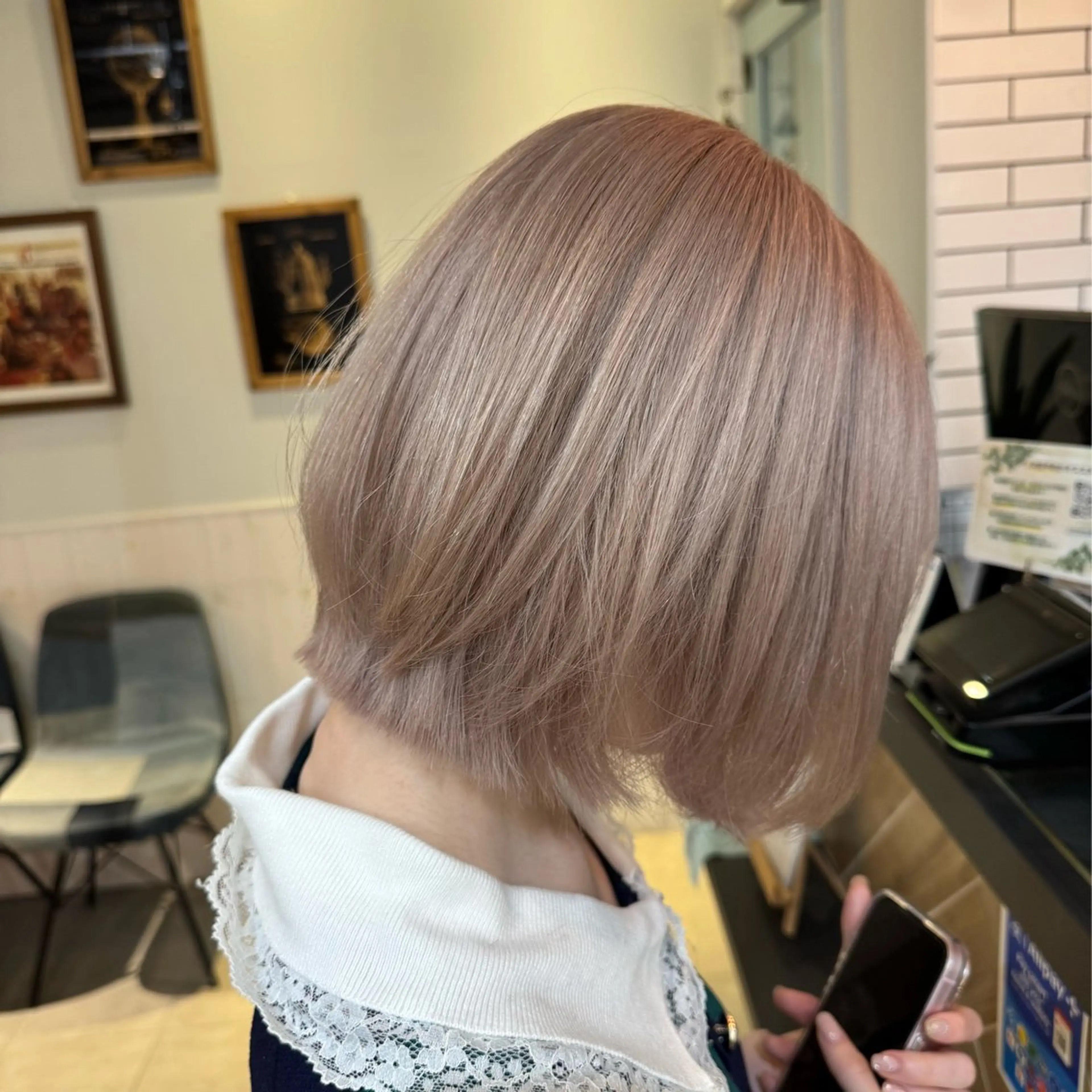 ミディアム ヘアカラー トリートメント 🍀ブリーチ/艶カラ ー🍀 コイケのヘアスタイル