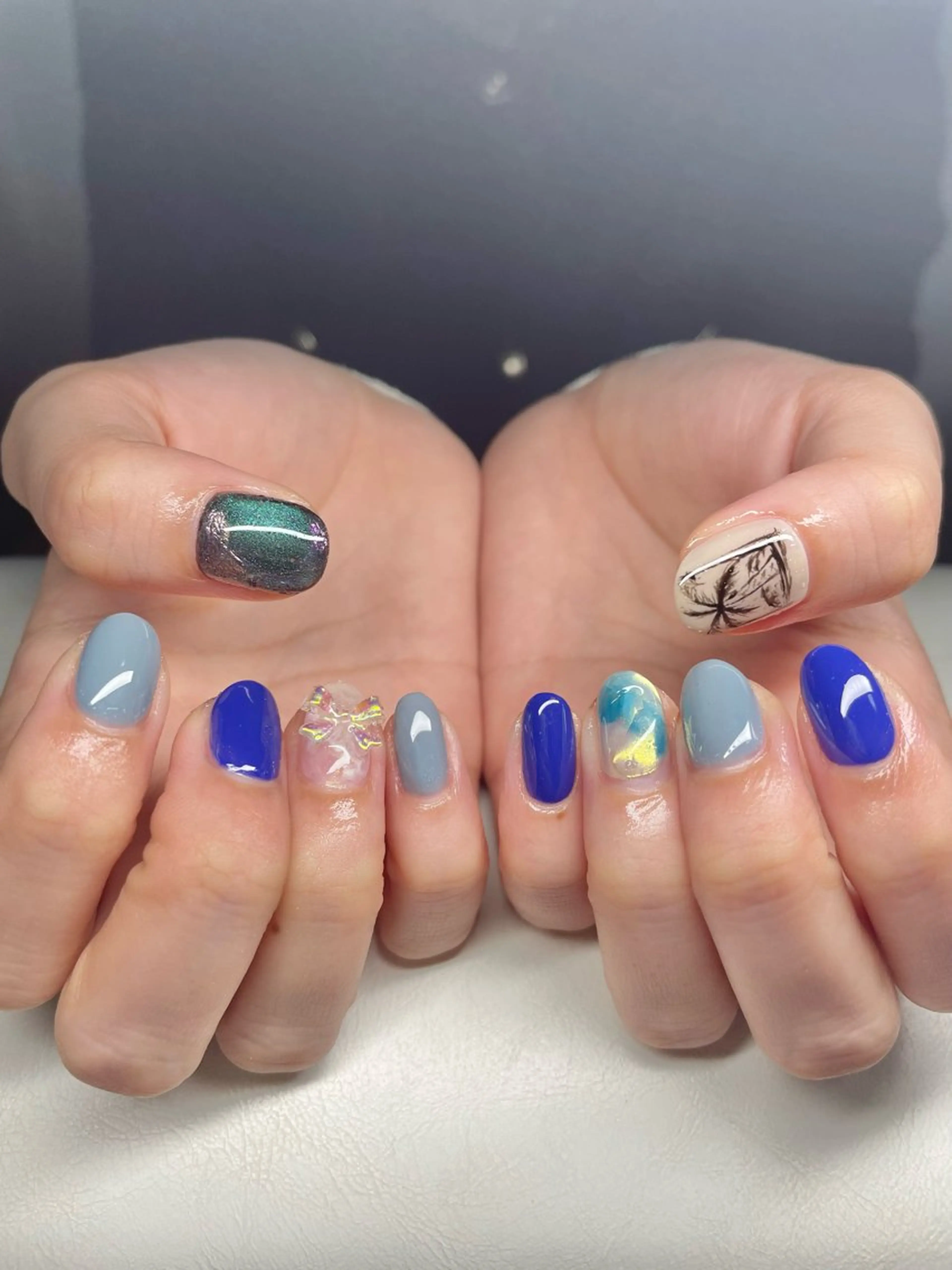 ネイル ハンドネイル nail salon Re:na-juのネイルデザイン