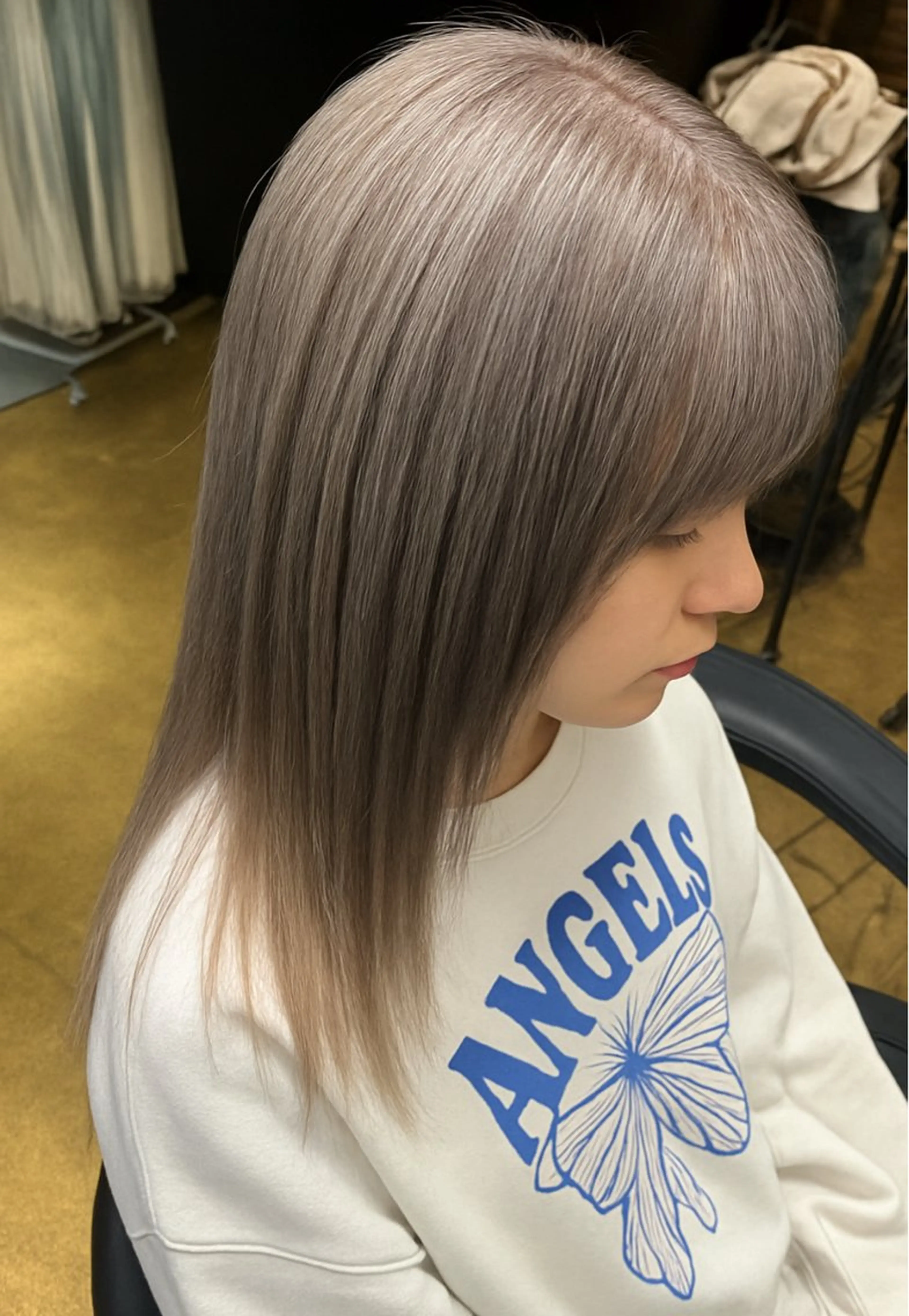 セミロング ヘアカラー HANNAH/ GENKI👑のヘアスタイル