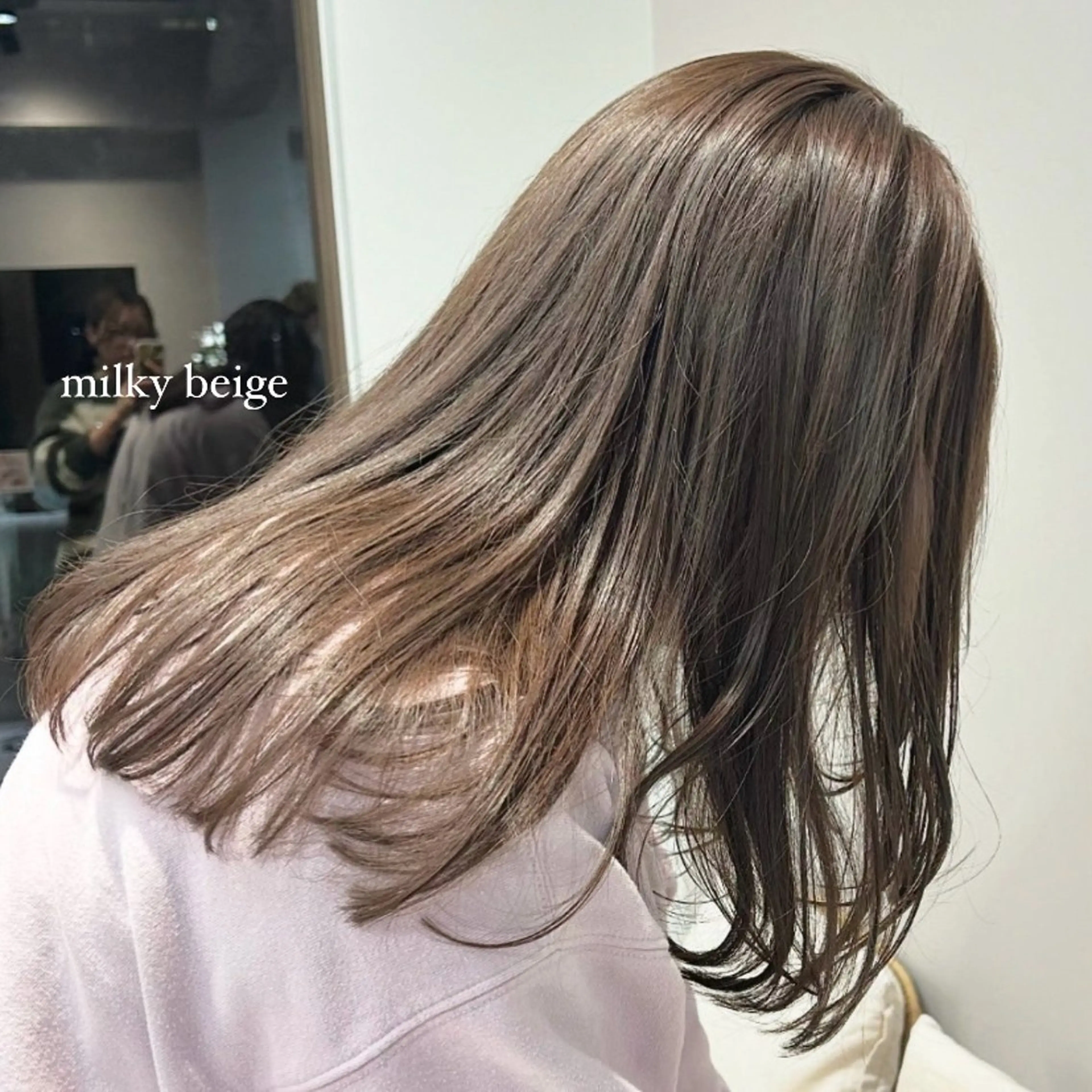 ロング カラー ヘアカラー 立川 🫧 ブリーチ 艶髪カラー🧸✨️のヘアスタイル