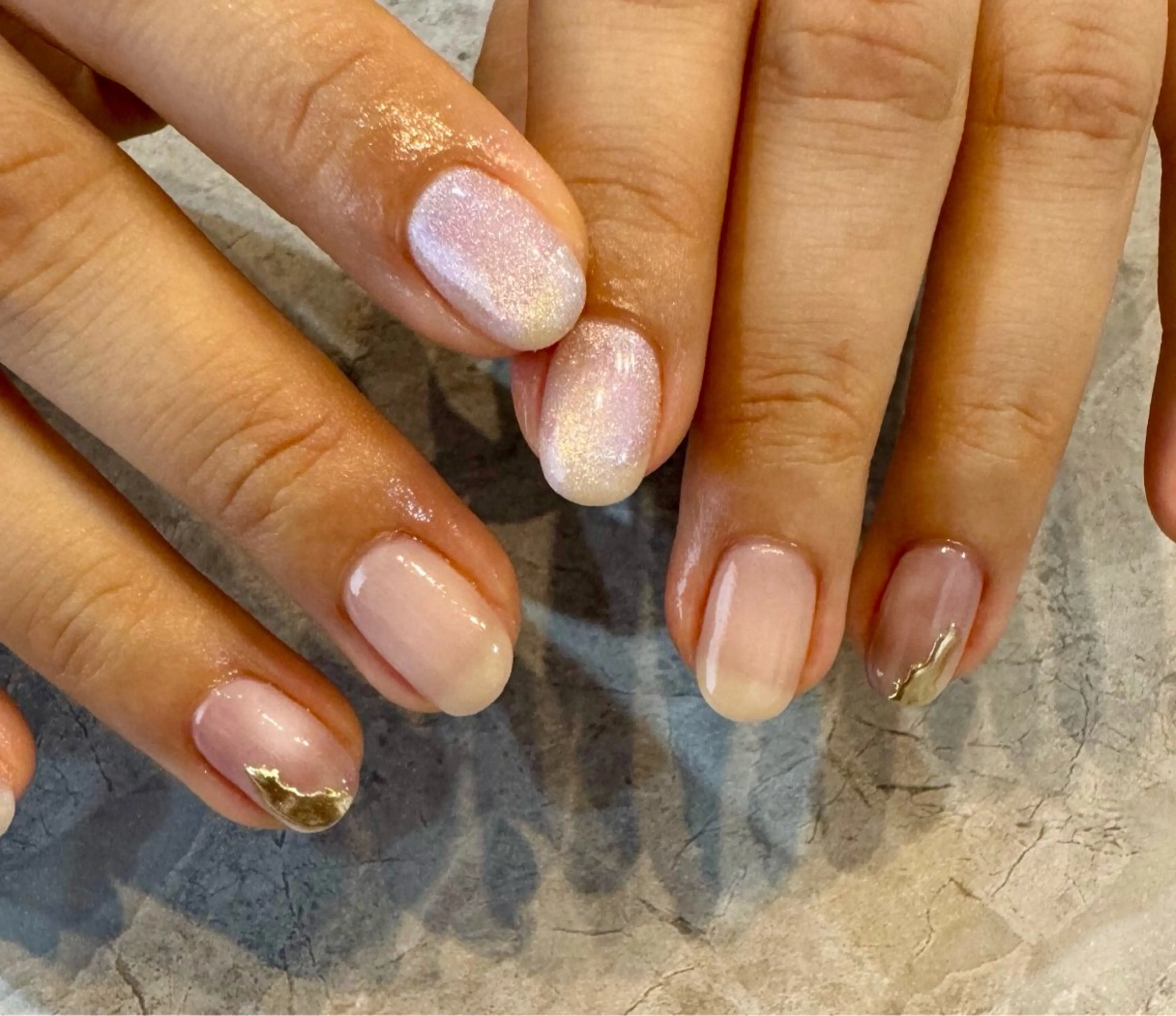 ネイル アートネイル シンプルネイル ハンドネイル Blé nailのネイルデザイン