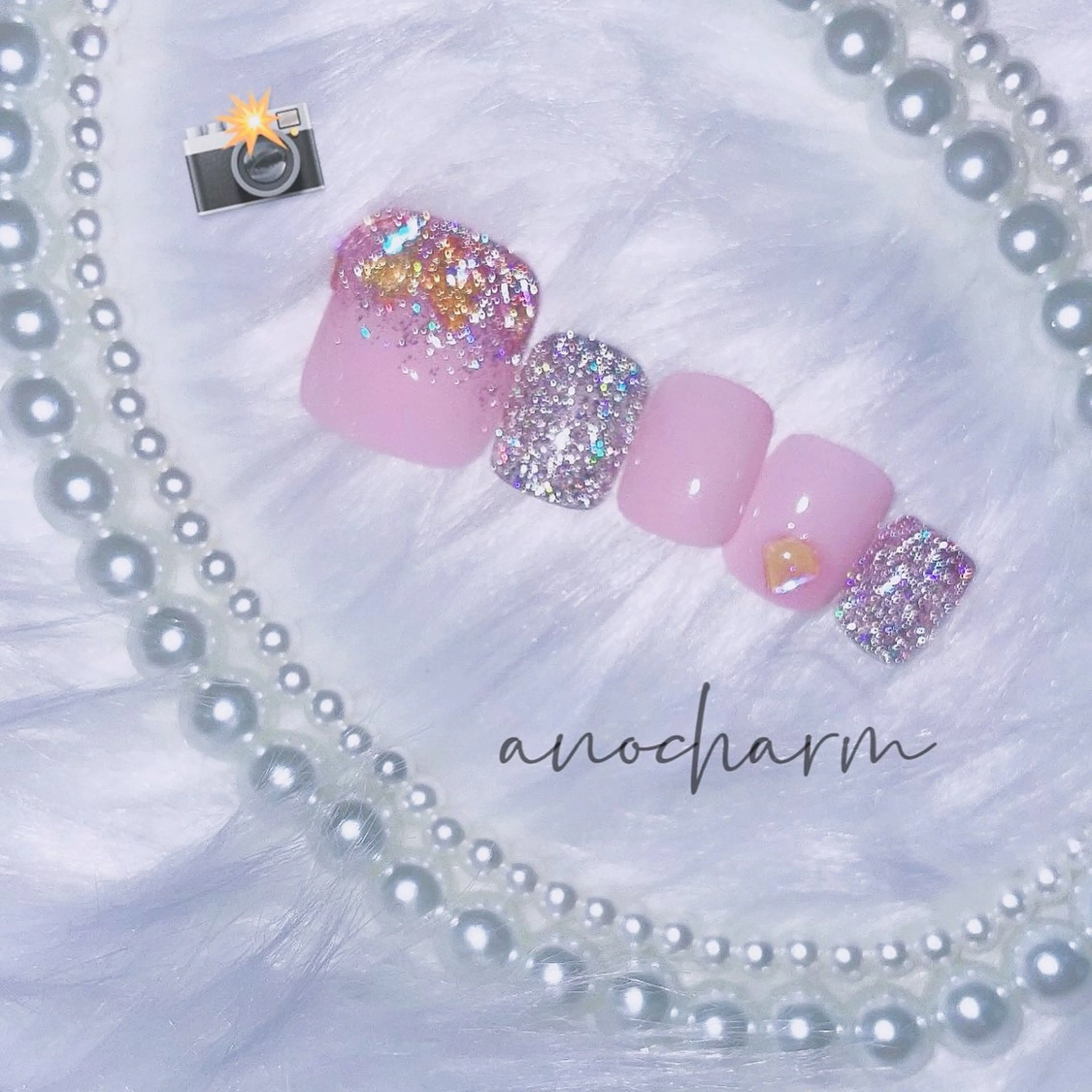 ネイル フットネイル anocharm by Royd.所属・anocharm _annaのネイルデザイン