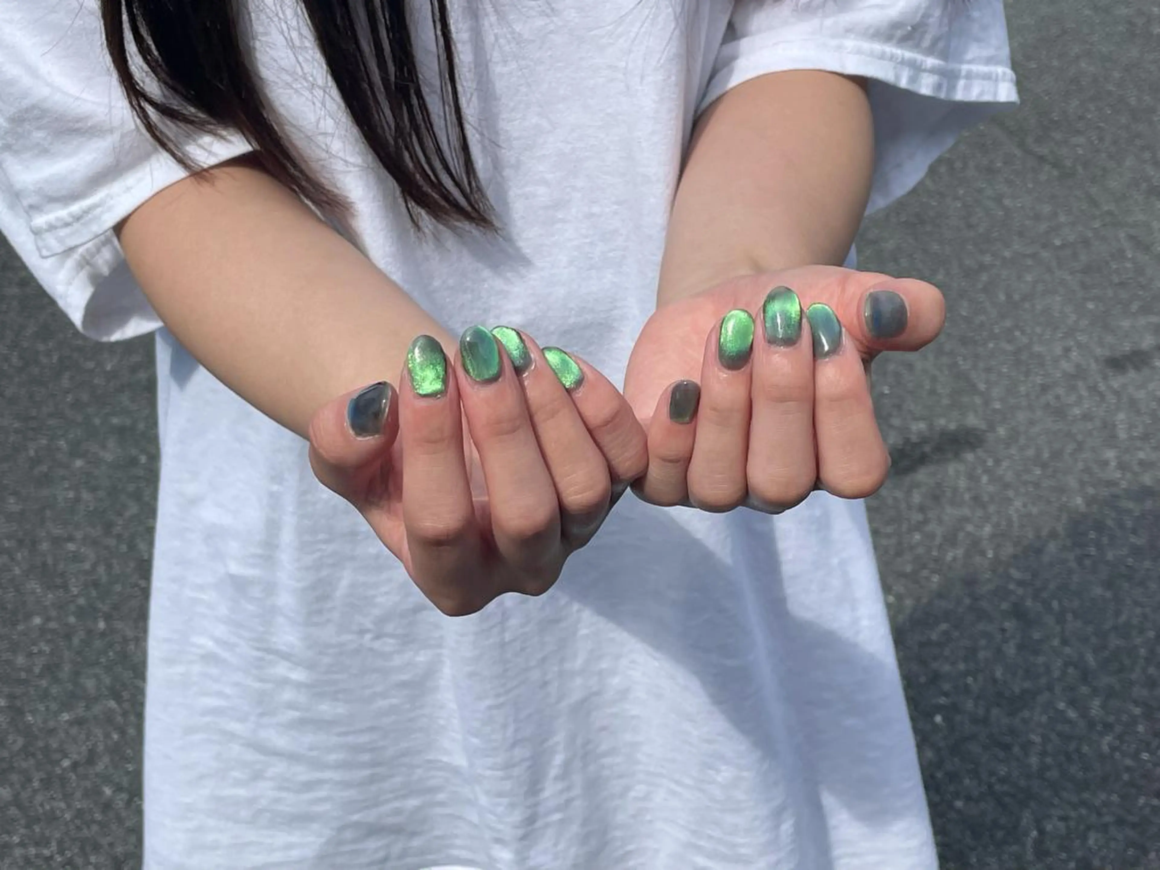 ネイル GO TODAY SHAiRE SALON  岡山店所属・SUE; タケウチのネイルデザイン