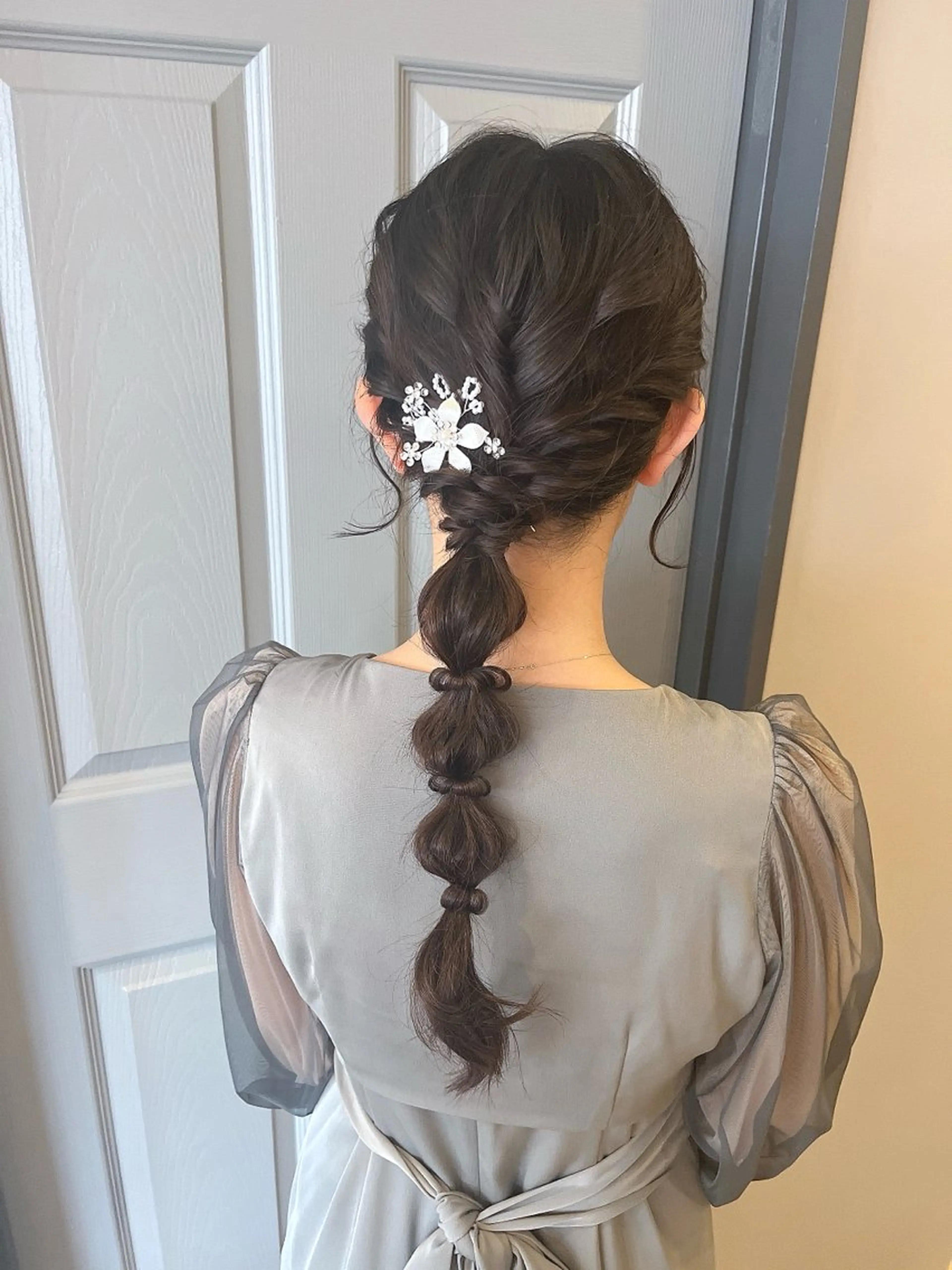ロング ヘアセット 緒方 つばさのヘアスタイル