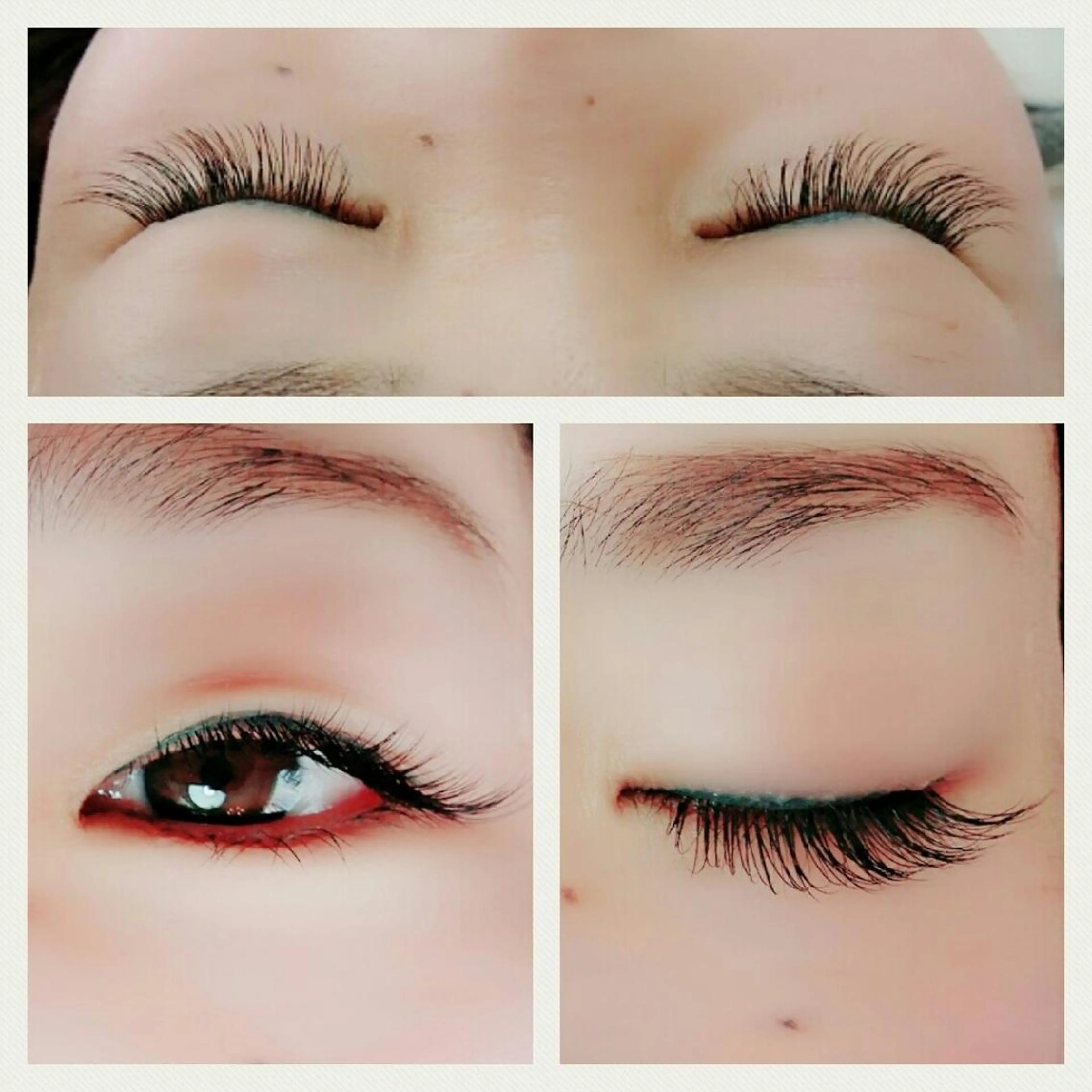 マツエク・マツパ Cカール ナチュラル マツエク Rouge ・ K  　のマツエク・マツパデザイン