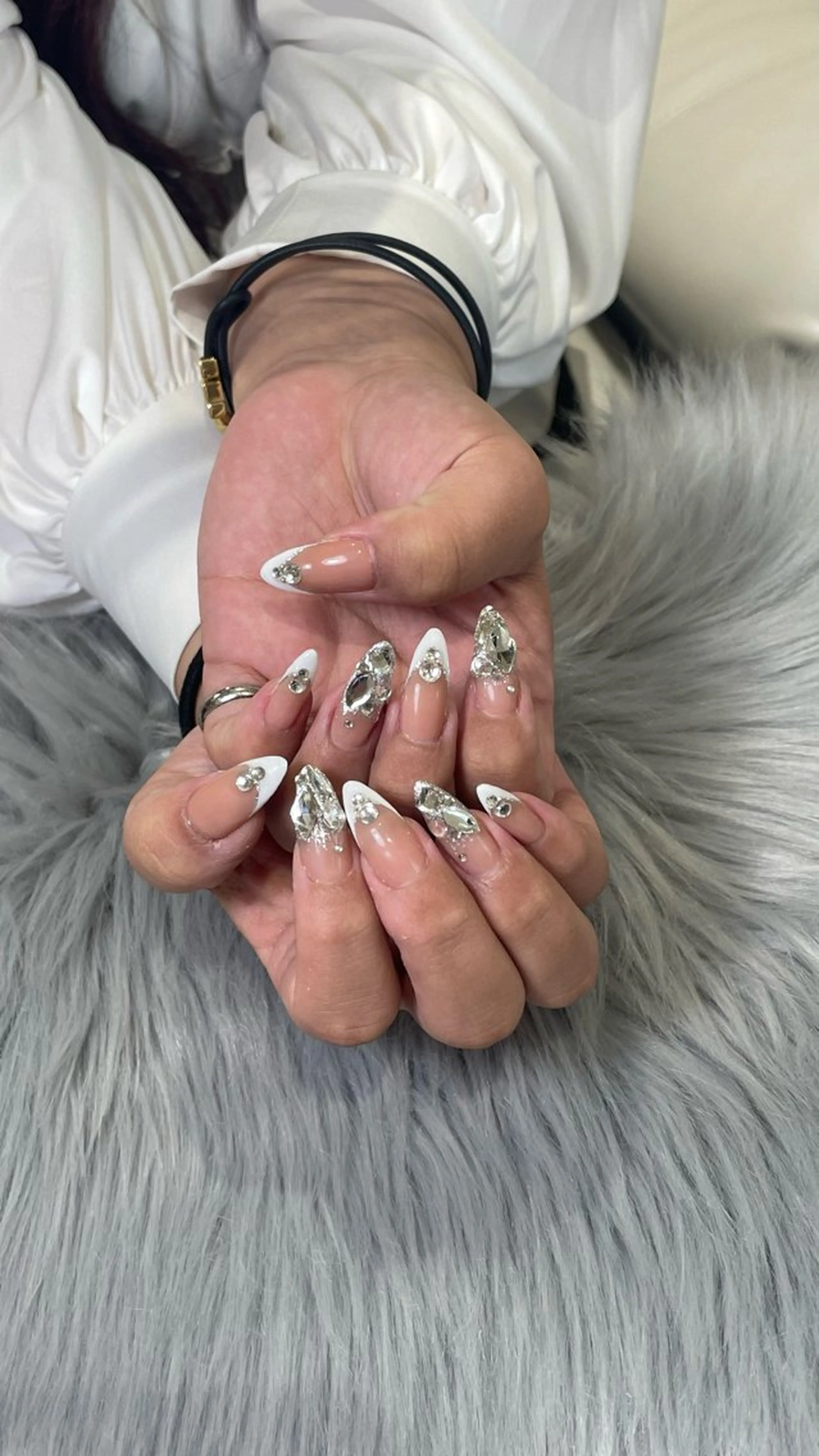 ネイル ラメ(グリッター) RICO NAIL所属・RICO Nail パーツつけ放題🌈のネイルデザイン