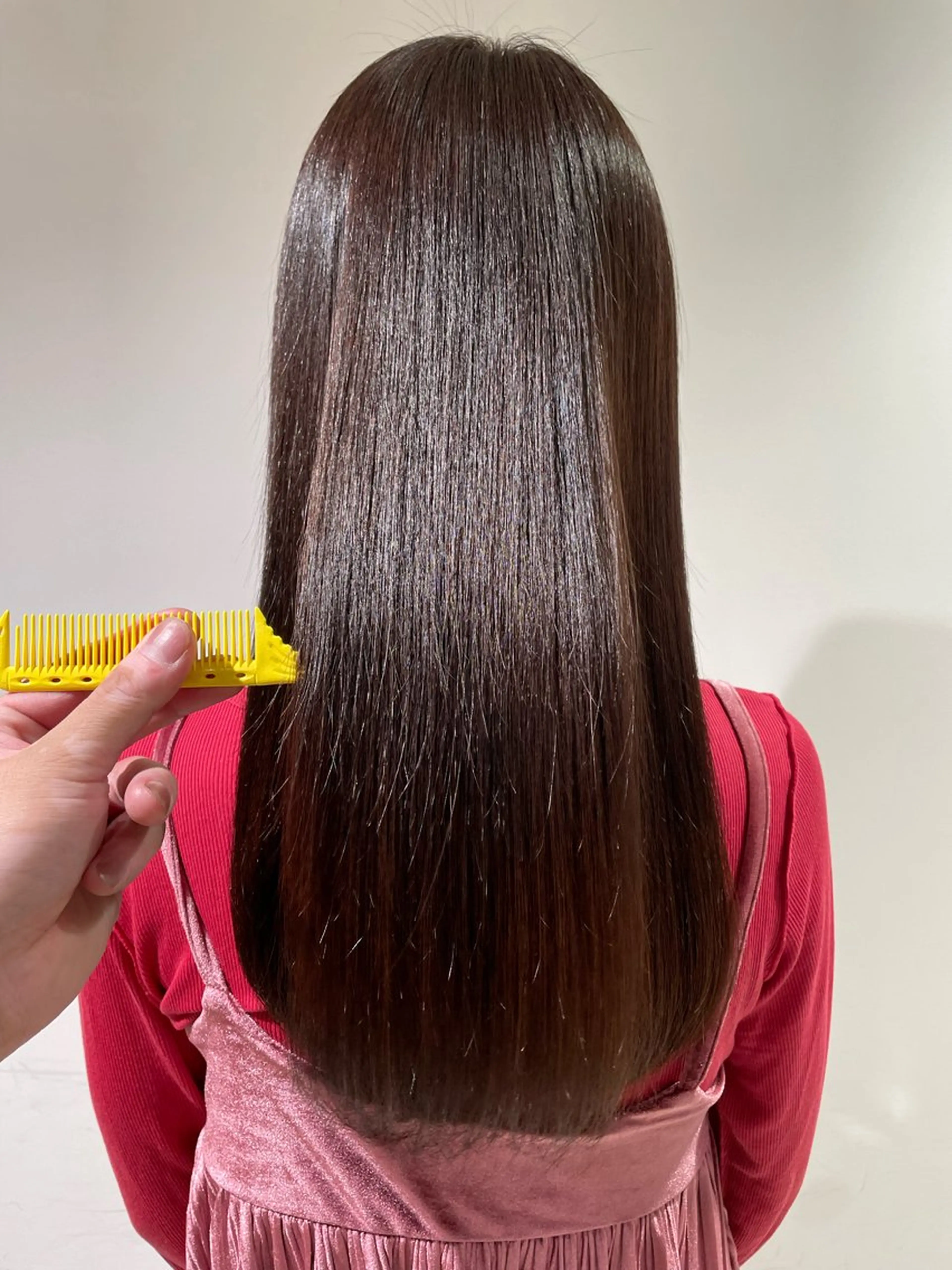 ロング ボブ ハイライト 髪質改善 似合わせカット 縮毛矯正 rosee【ロゼ】所属・🌟髪質改善 平本雄大🌟のヘアスタイル
