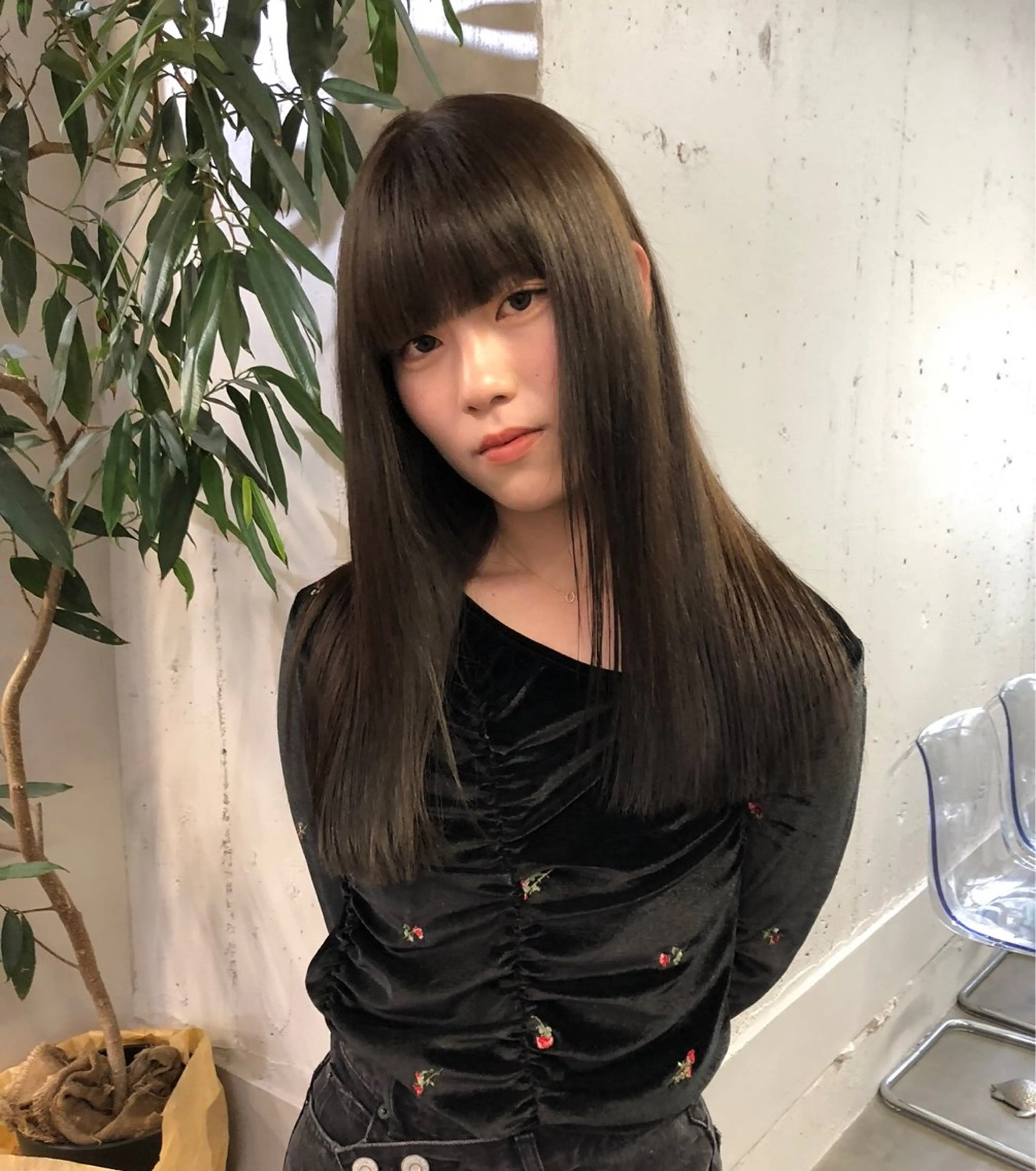 ロング カット ロングレイヤー Niina🩰のヘアスタイル